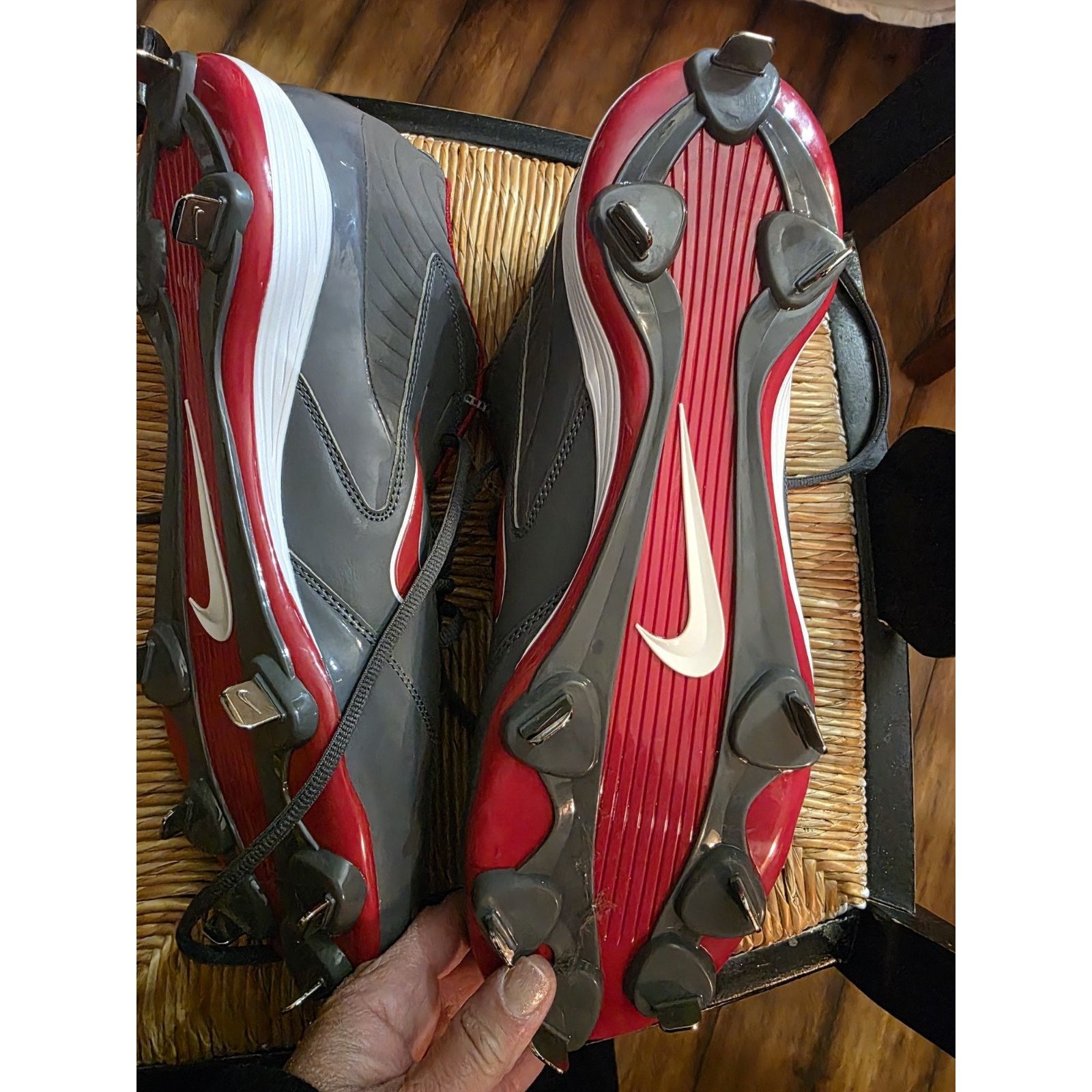 Nike Nike Lightweight Men's Size 13 Metal Cleat Baseball Cleats. Size US 13 / EU 46 - 6 Thumbnail