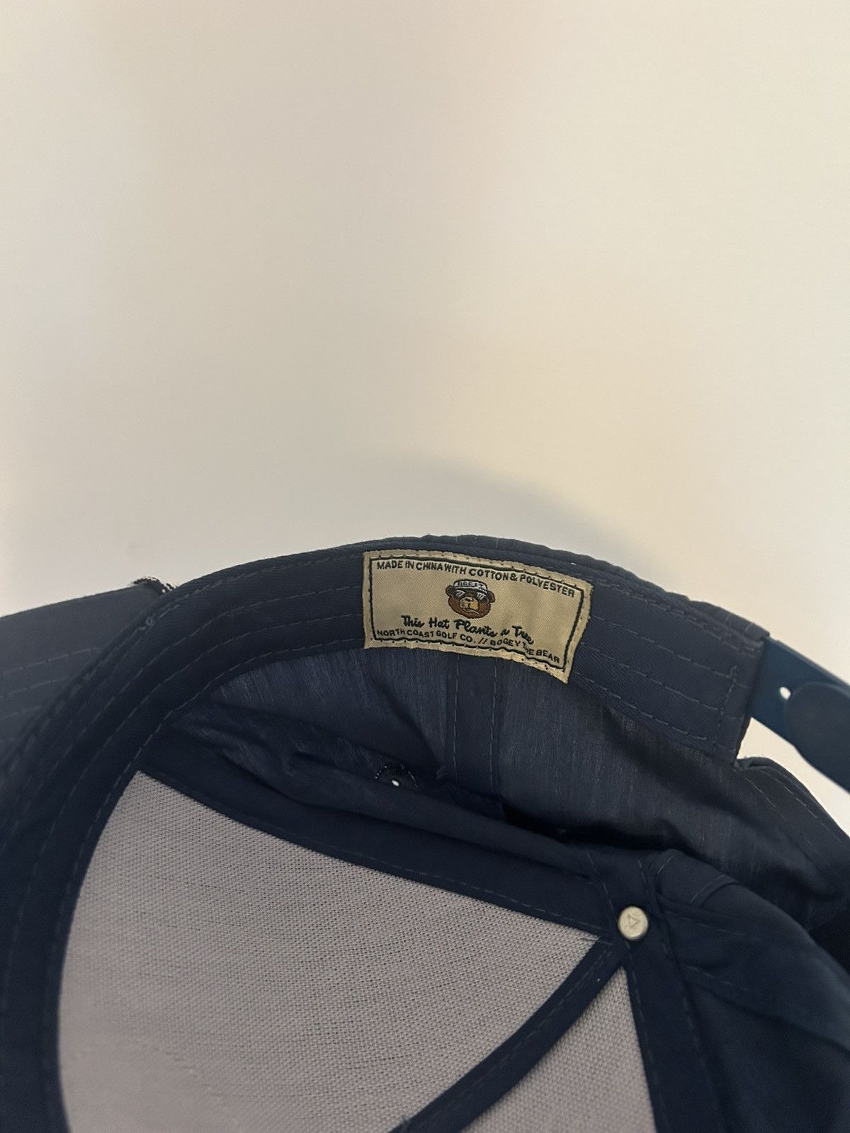 Vintage Smokey the Bear golf hat Size ONE SIZE - 5 Thumbnail
