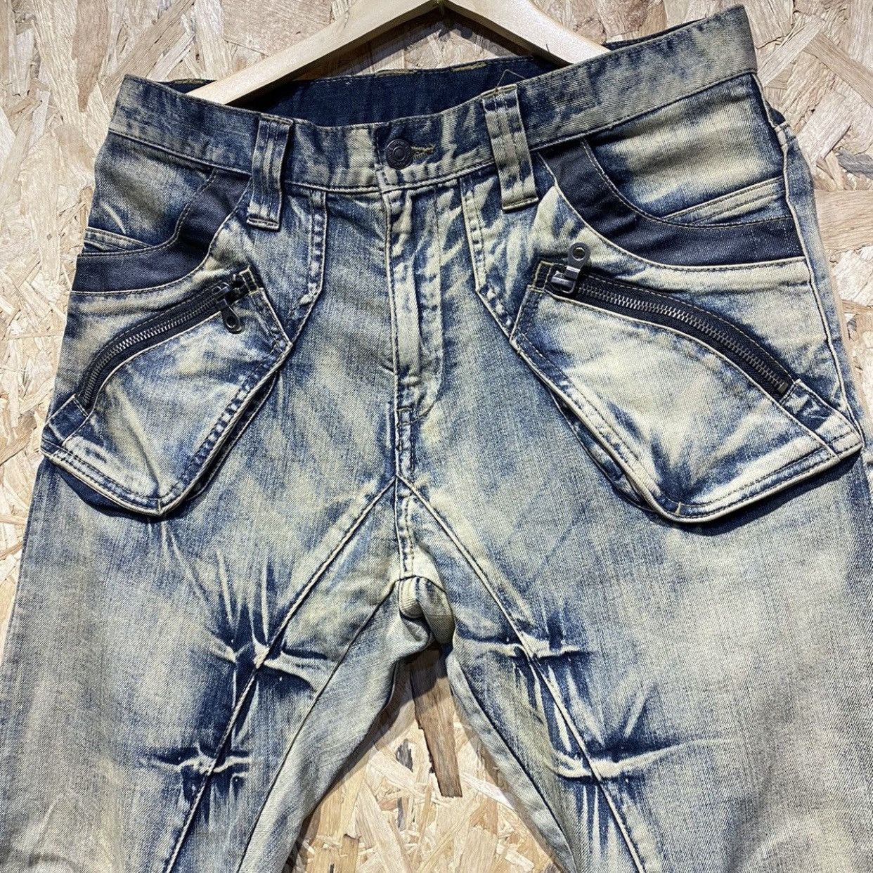 Beauty Beast × Japanese Brand × PPFM PPFM Curve Denim Jeans Pants Size US 32 / EU 48 - 5 Thumbnail
