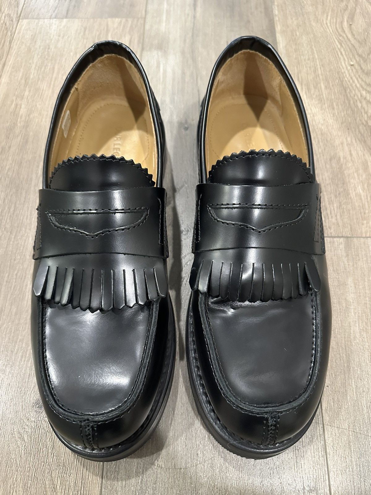 靴 OURLEGACY NAKANOSHOE VanillaCrocBullHide Our Legacy - Nakano Shoe Vanilla Croc Bull Hide