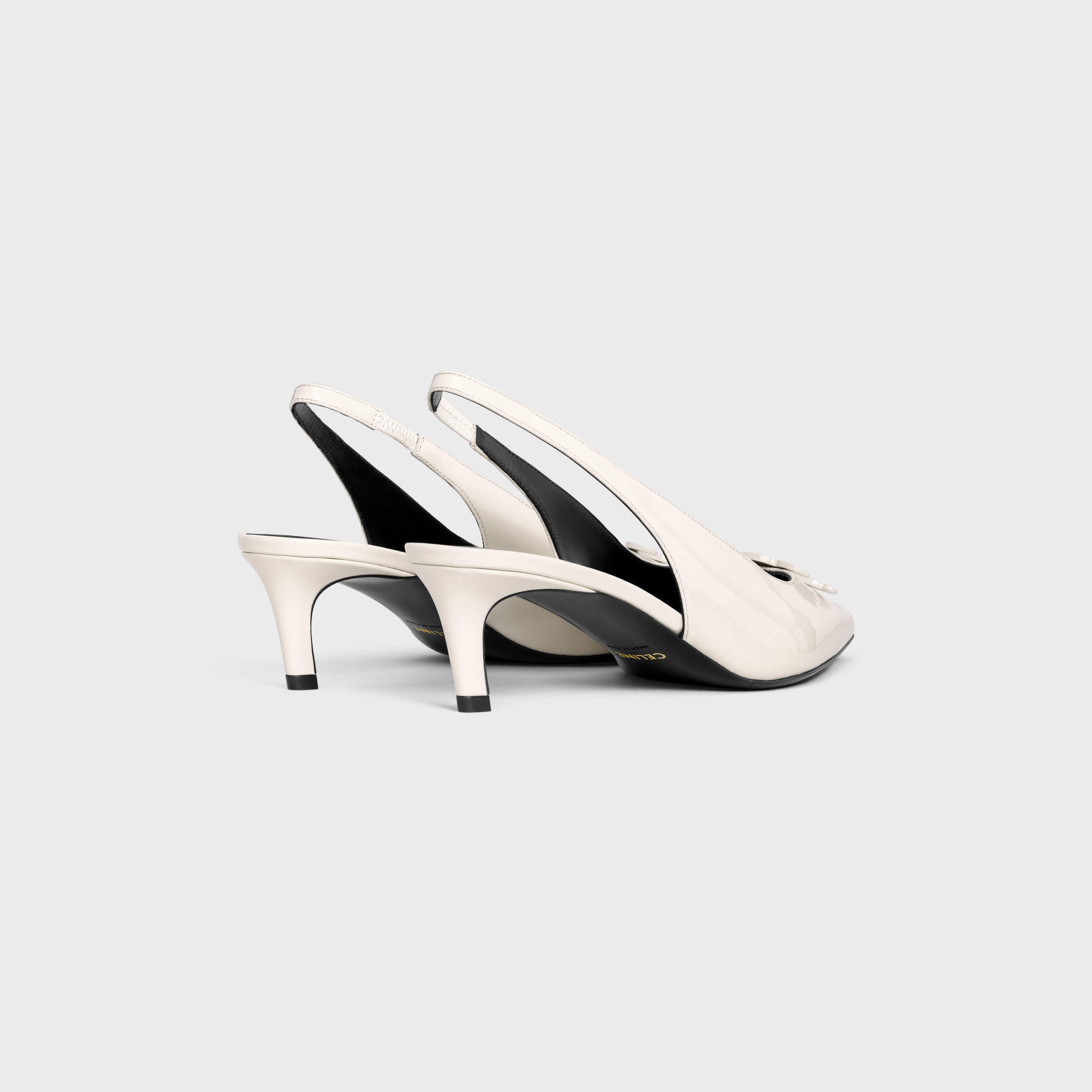 Celine o1bcso1str0925 358025005C Alma Triomphe Slingback Pumps Size US 8 / IT 38 - 3 Thumbnail