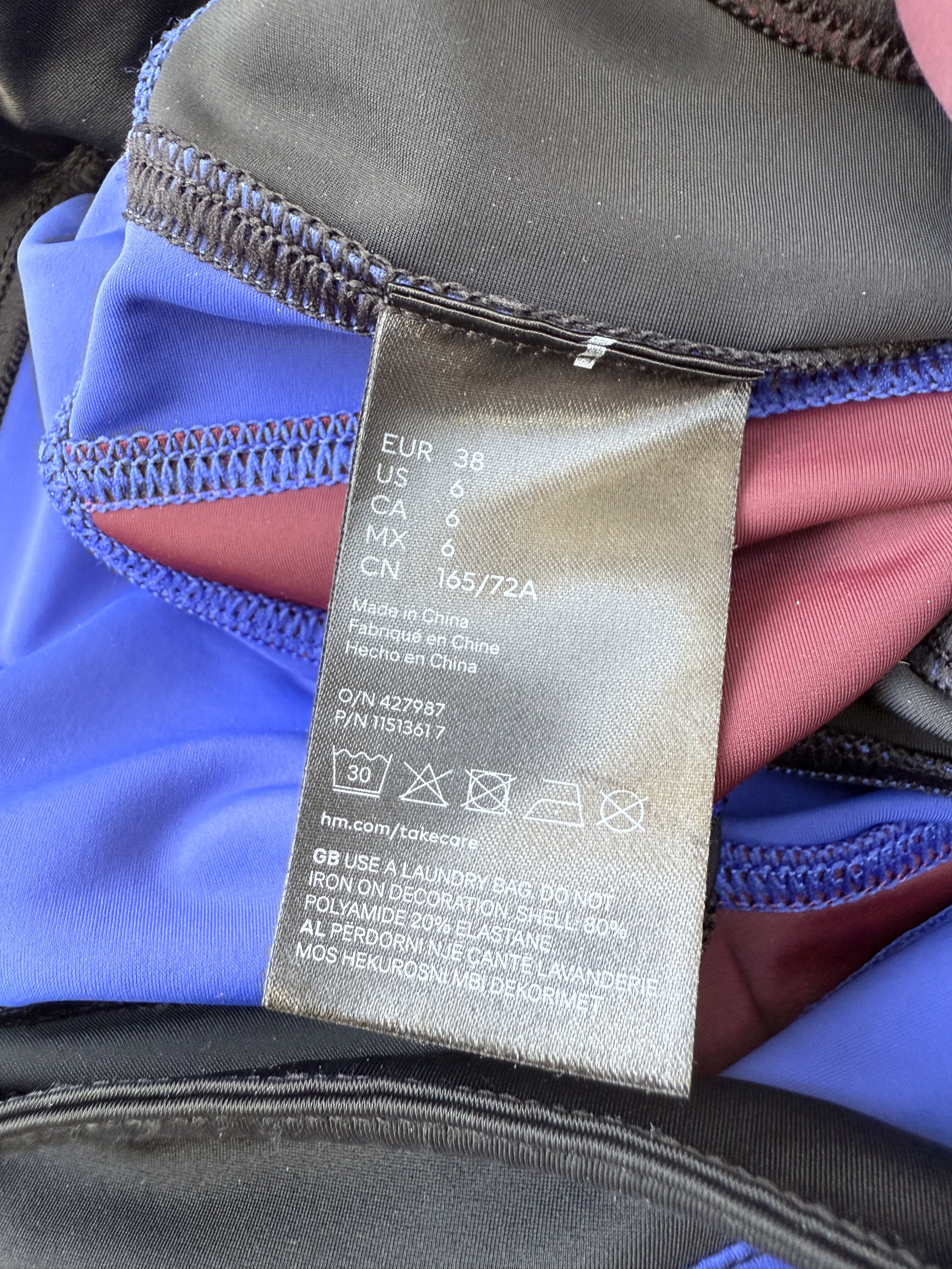 H&M × Mugler Spiral paneled Leggings Size 27" / US 4 / IT 40 - 5 Thumbnail