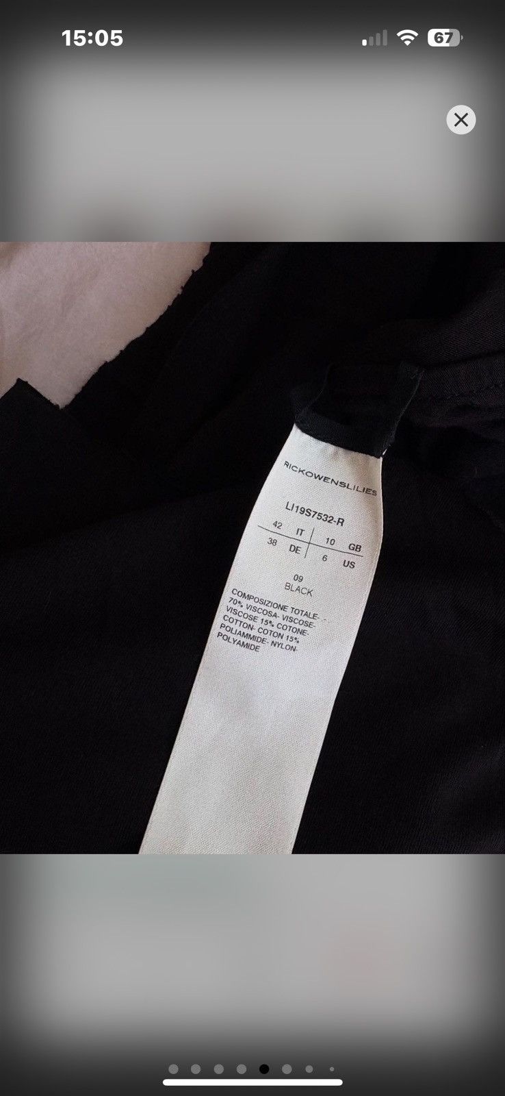 Rick Owens Rick owens dres Size M / US 6-8 / IT 42-44 - 5 Thumbnail