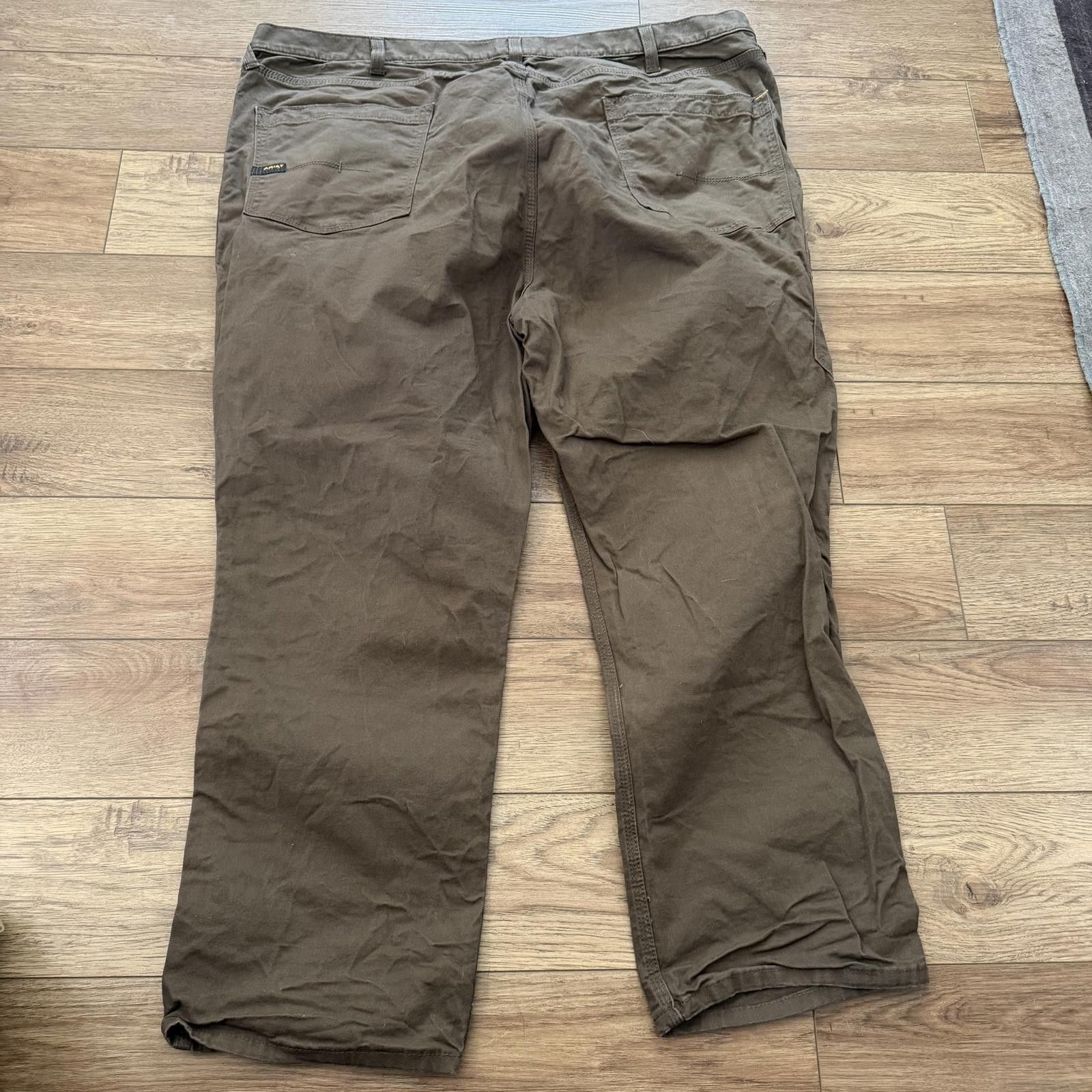 Ariat Ariat Rebar M4 Relaxed Straight Brown Work Pants 50x30 Size US 44 / EU 60 - 7 Thumbnail