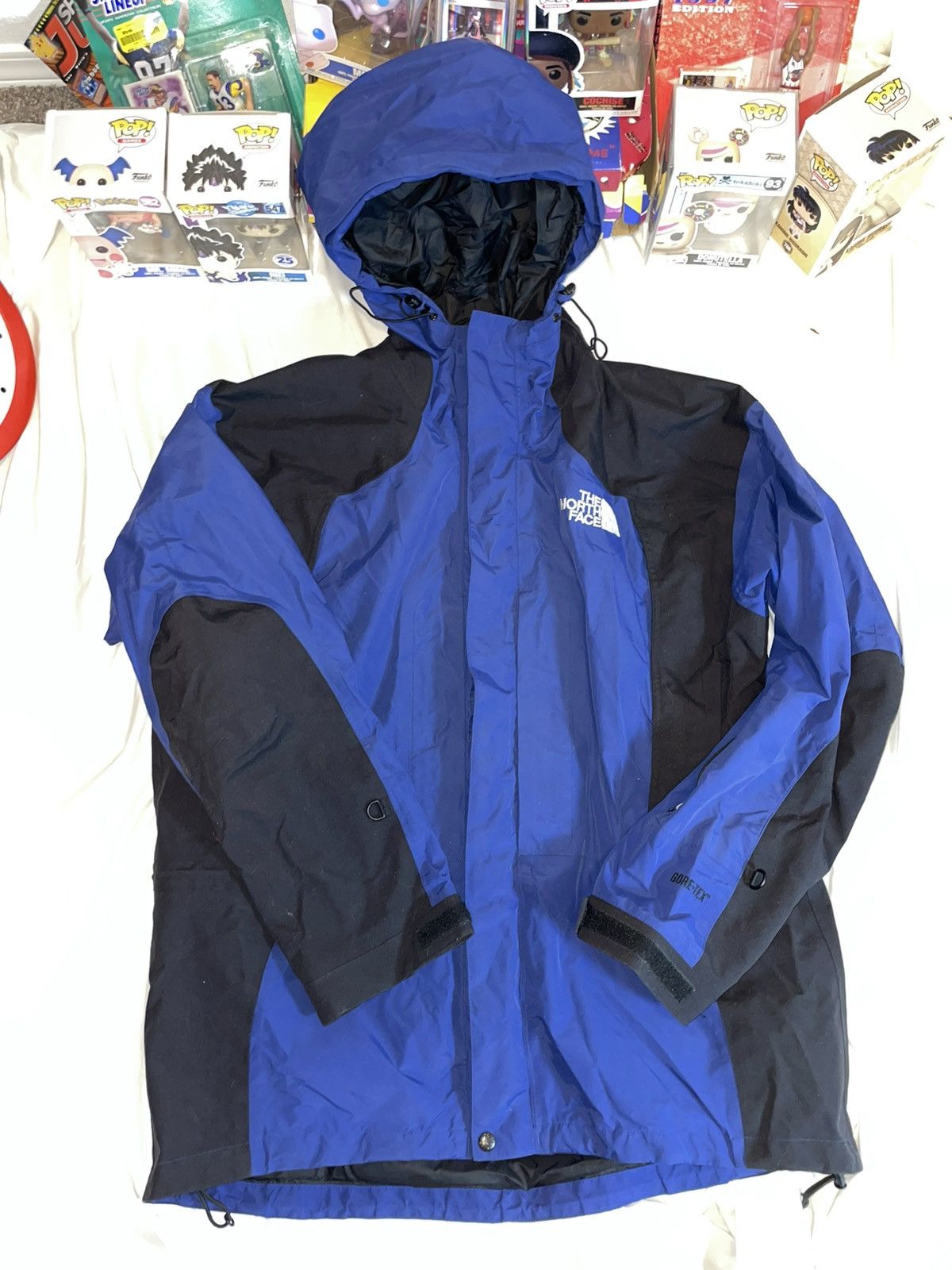 Image of The North Face North Face Gortex Jacket in Blue, Men's (Size XL)