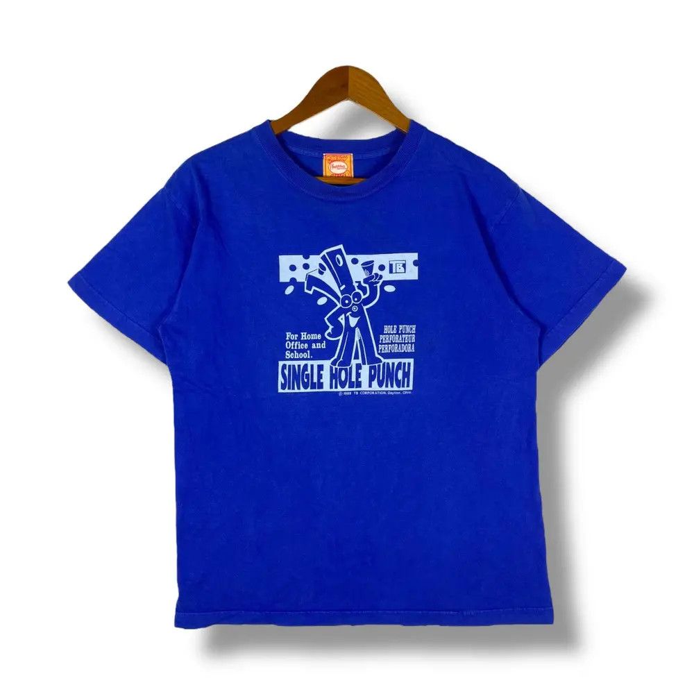 Pherrow's Vintage PHERROWS CARTOON MASTER Graphic Tee Shirt Size US M / EU 48-50 / 2 - 1 Thumbnail