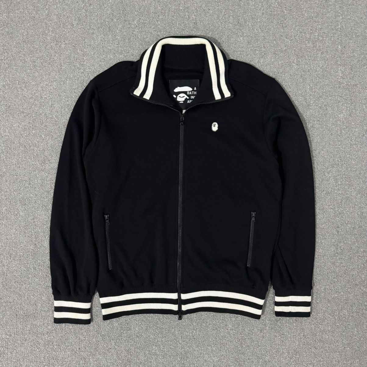 Bape OG Bape - Vintage - 2004 Line Rib Track Jacket Size US S / EU 44-46 / 1 - 1 Thumbnail