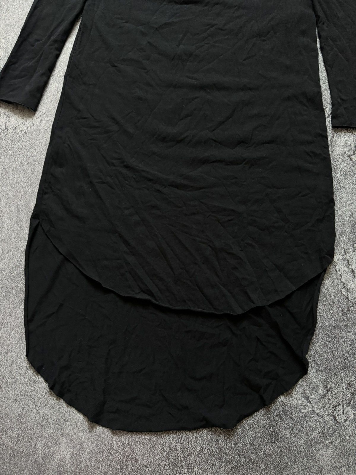 Vintage Provocation M black long dress tunic long sleeve avantgarde Size M / US 6-8 / IT 42-44 - 5 Thumbnail