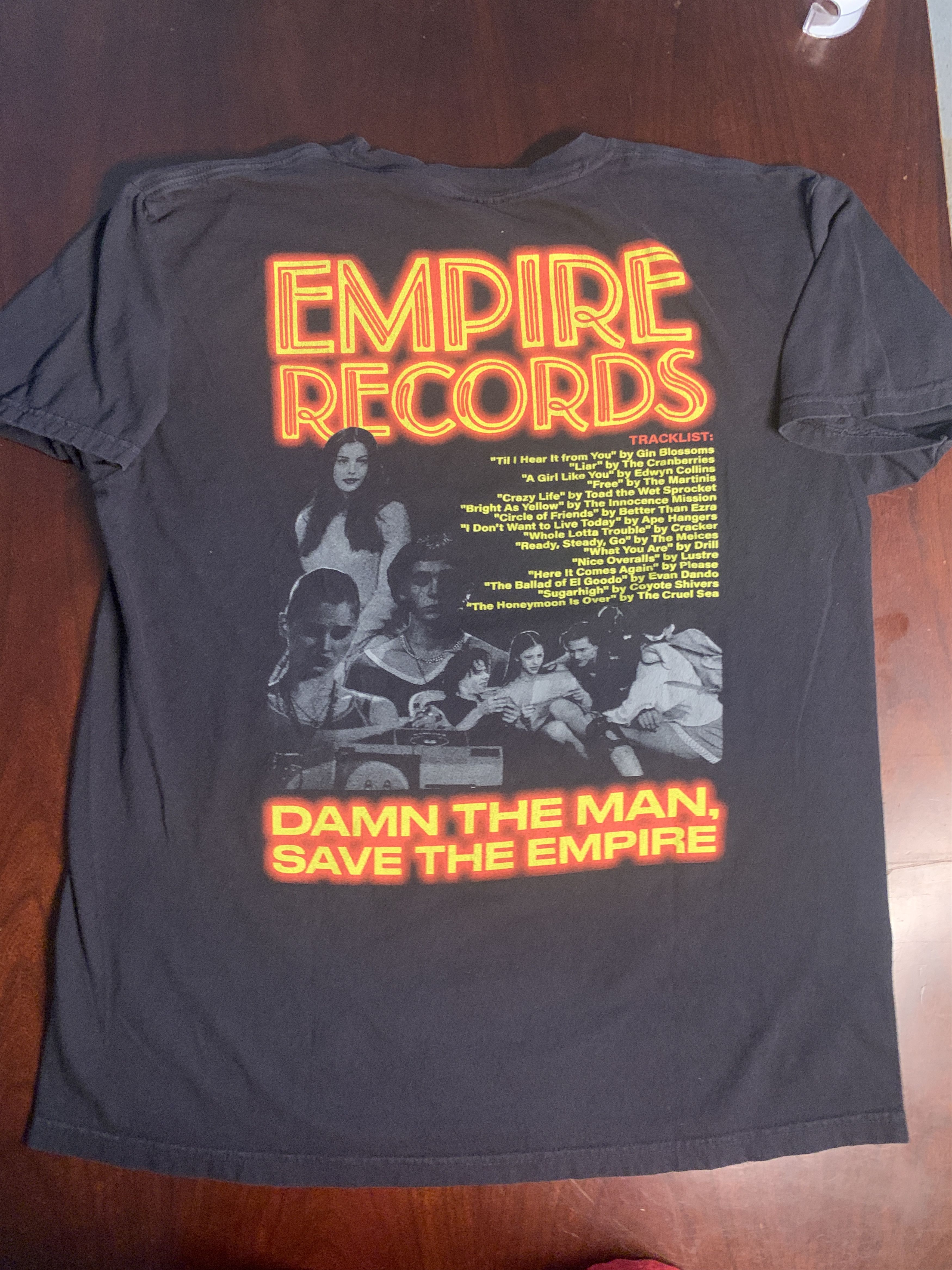 Comfort Colors Empire Records Soundtrack T-Shirt RARE OOP LIMITED Size US L / EU 52-54 / 3 - 4 Thumbnail
