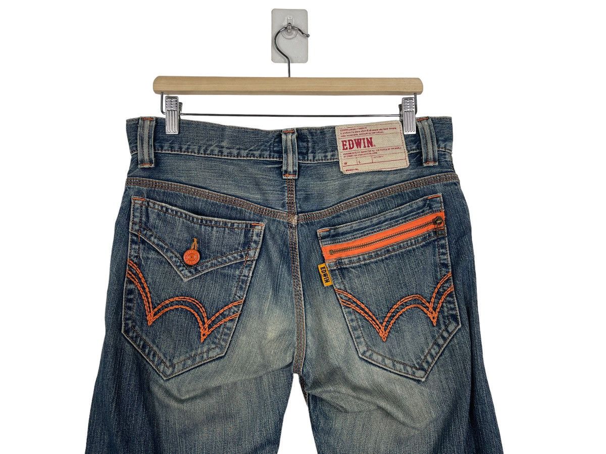 Edwin × Hysteric Glamour Edwin Zipper Pocket Zipper Fly Distressed Jeans Size US 34 / EU 50 - 9 Thumbnail