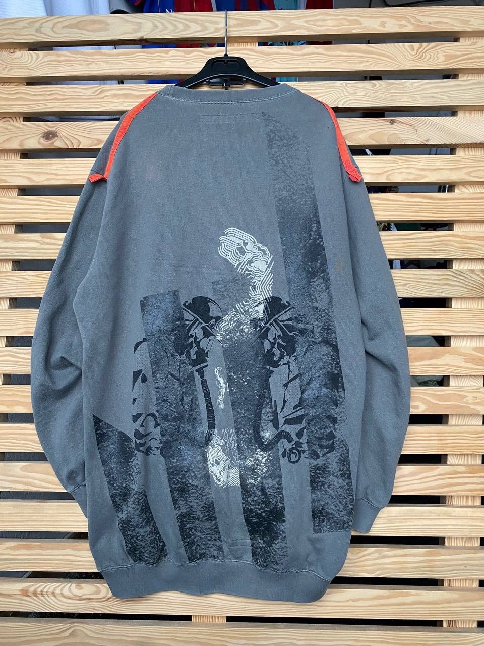 Griffin Griffin Sweatshirt Sun Faded Long Italy Size US L / EU 52-54 / 3 - 2 Thumbnail