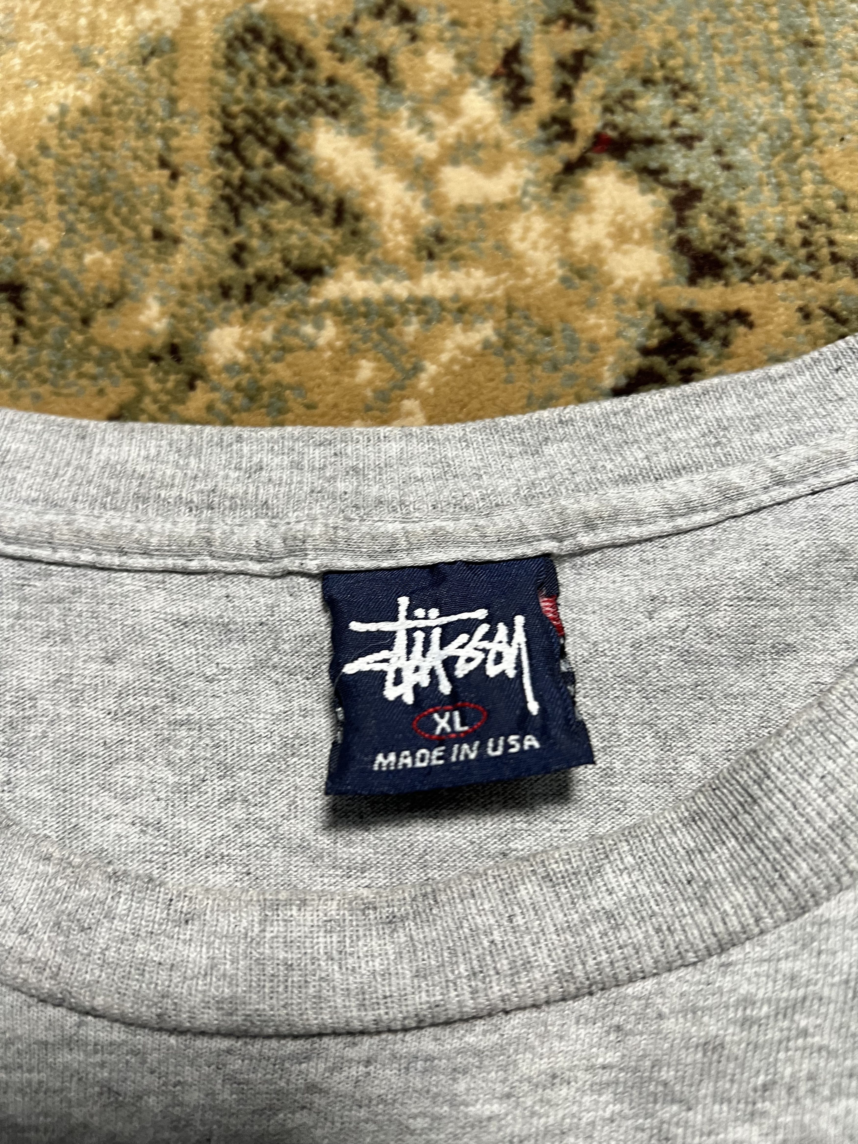 Stussy × Vintage 90s Stussy Graphic Tshirt Tee y2k style Size US L / EU 52-54 / 3 - 5 Thumbnail
