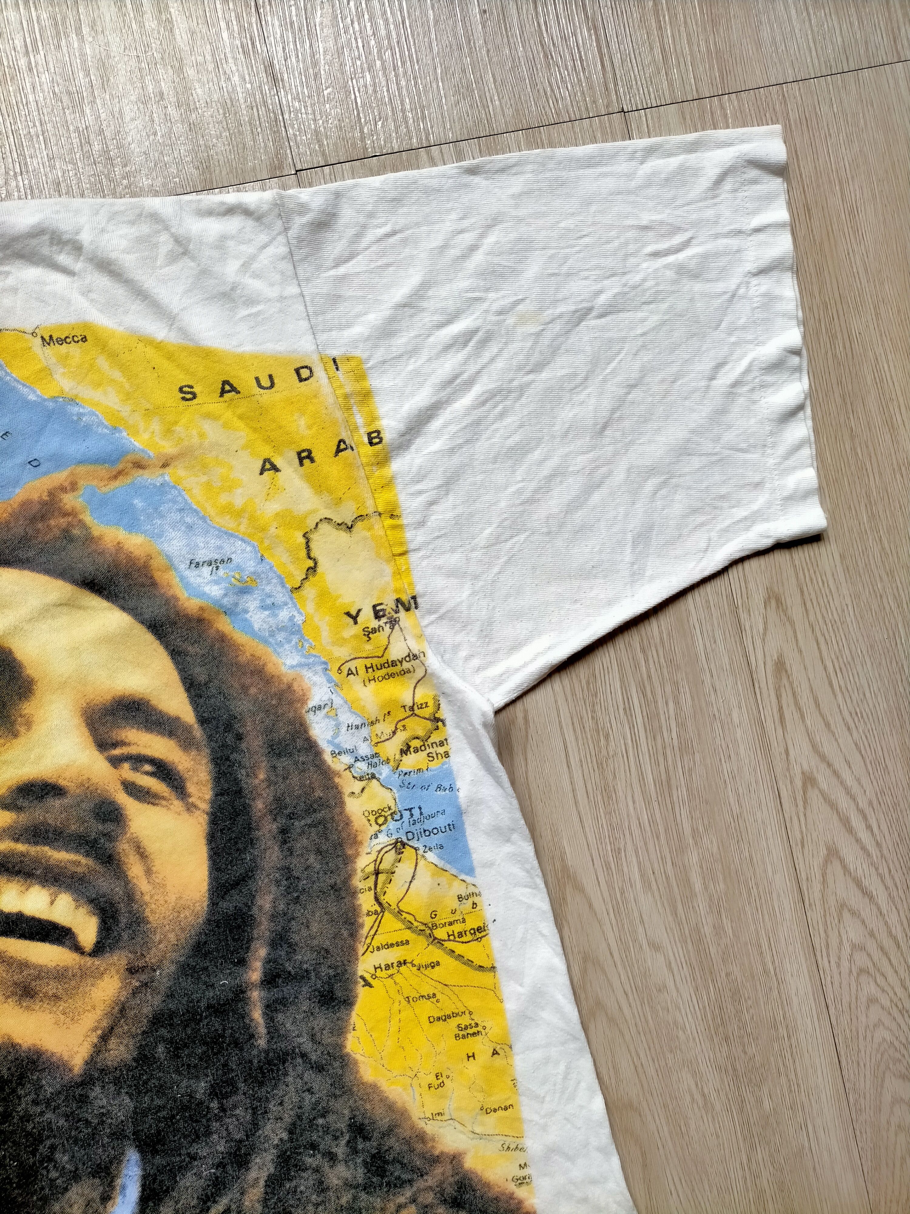 Bob Marley Vintage 1995 Bob Marley OverPrint Usa tee Size US XL / EU 56 / 4 - 6 Thumbnail