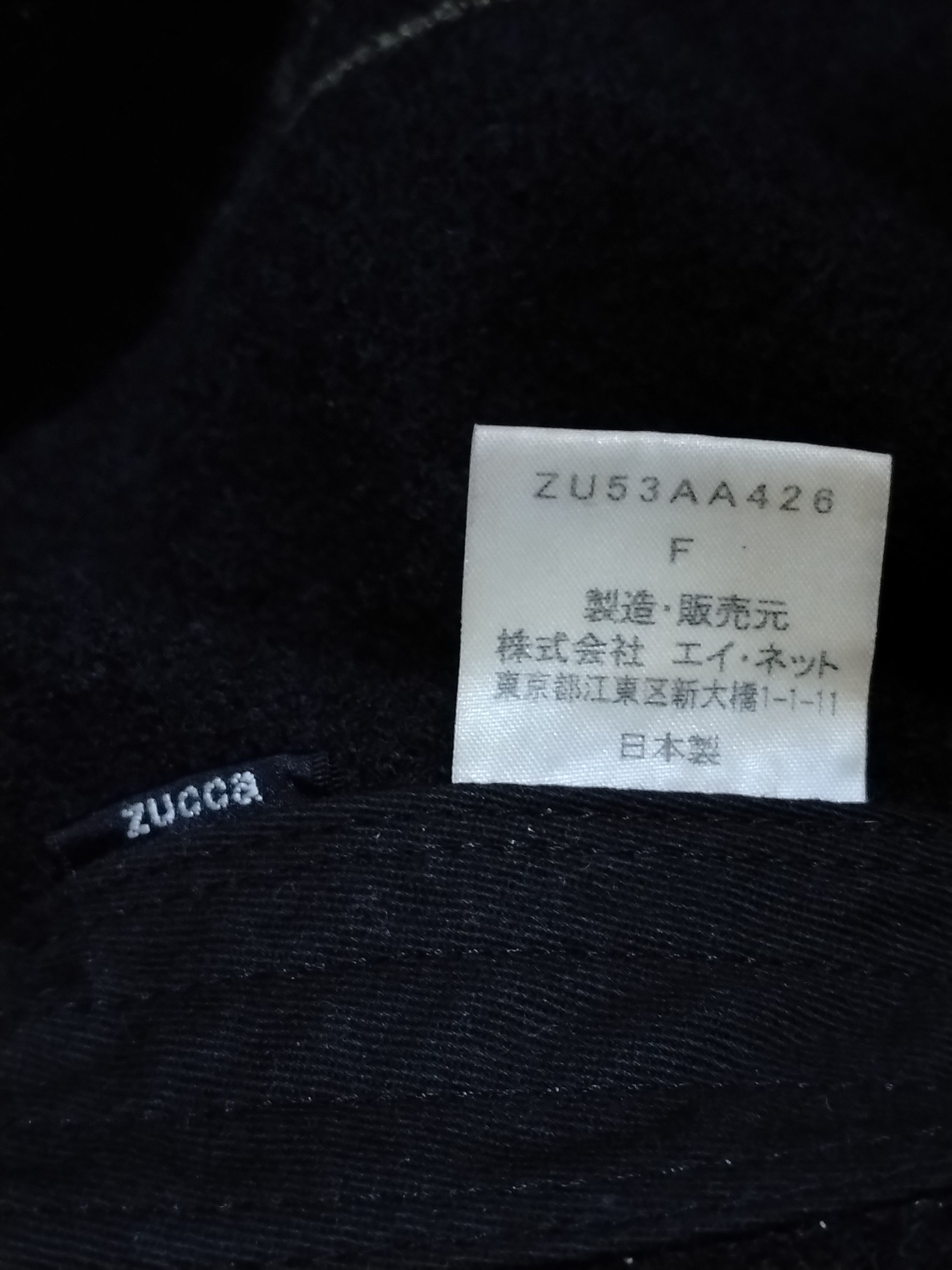 Zucca Zucca black wool felt mariner's often styled baker boy hat Size ONE SIZE - 6 Thumbnail