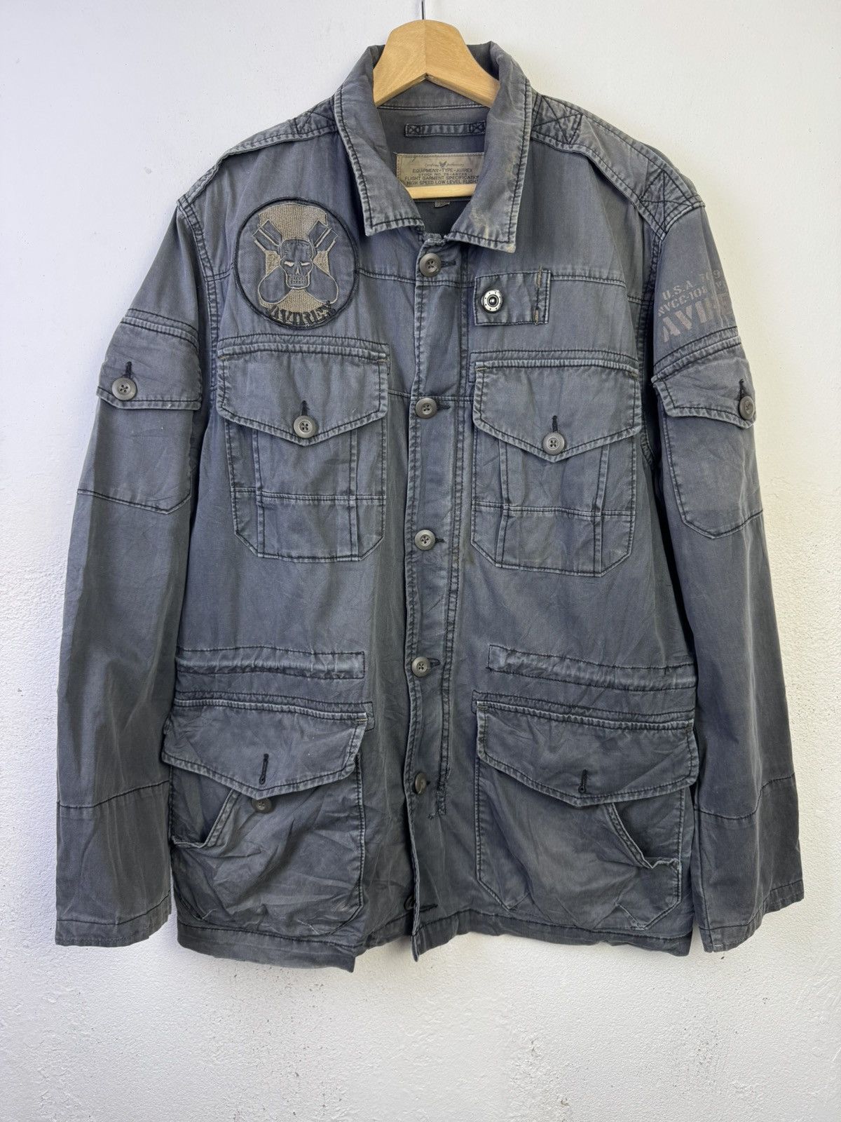 Avirex Vintage Avirex Tactical Jacket Size US XL / EU 56 / 4 - 1 Thumbnail