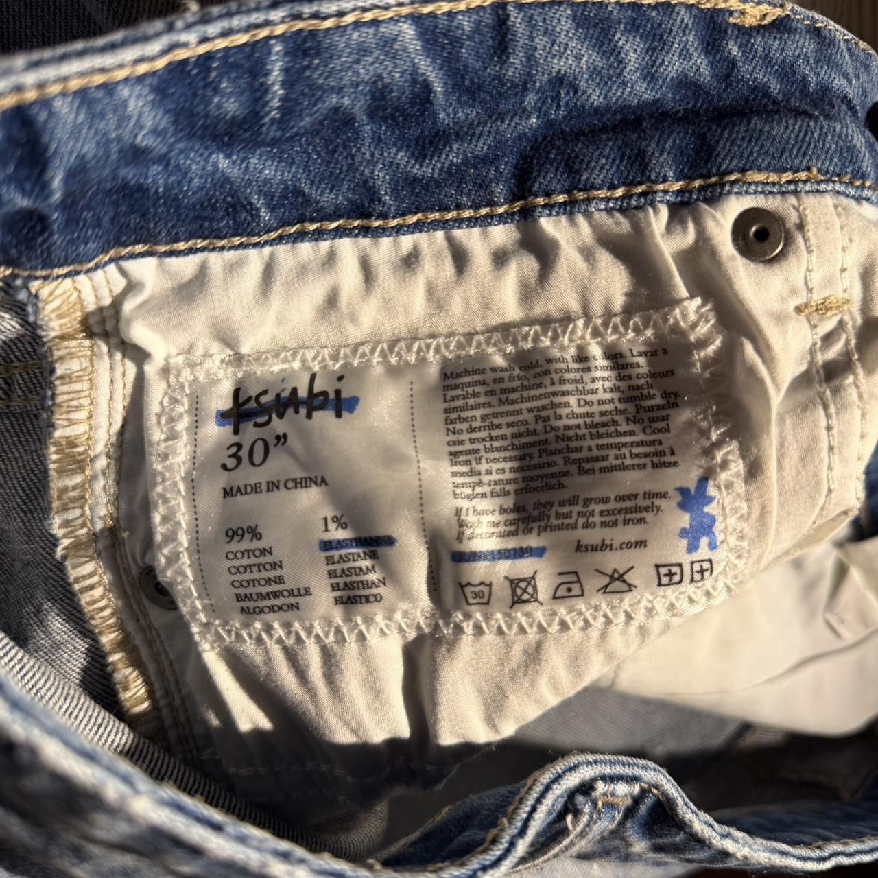 Ksubi Blue Ksubi Van Winkle Jeans Size US 30 / EU 46 - 5 Thumbnail