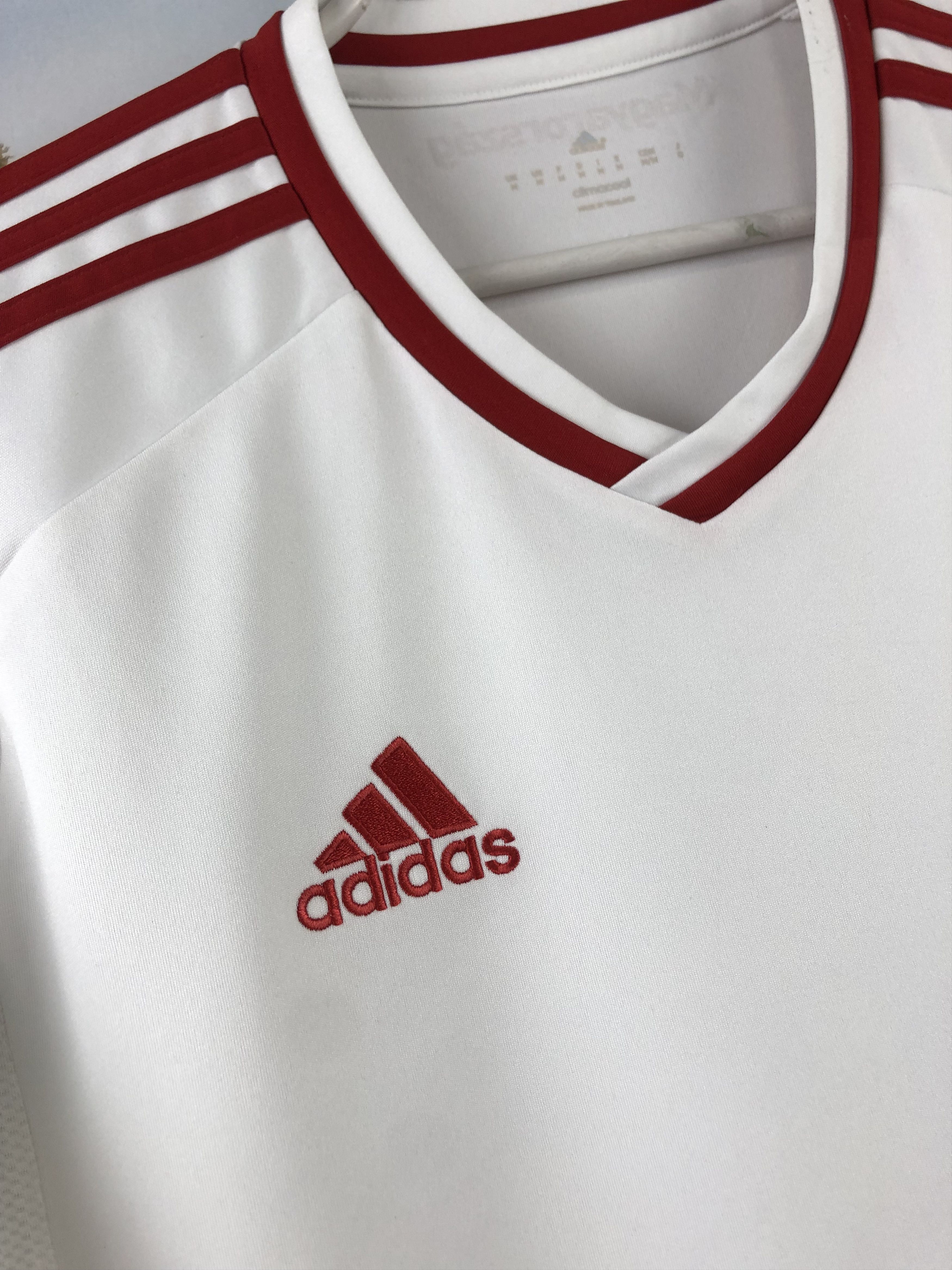 Adidas Hungary football shirt 2016 Soccer Jersey National Team Rare Size US M / EU 48-50 / 2 - 6 Thumbnail