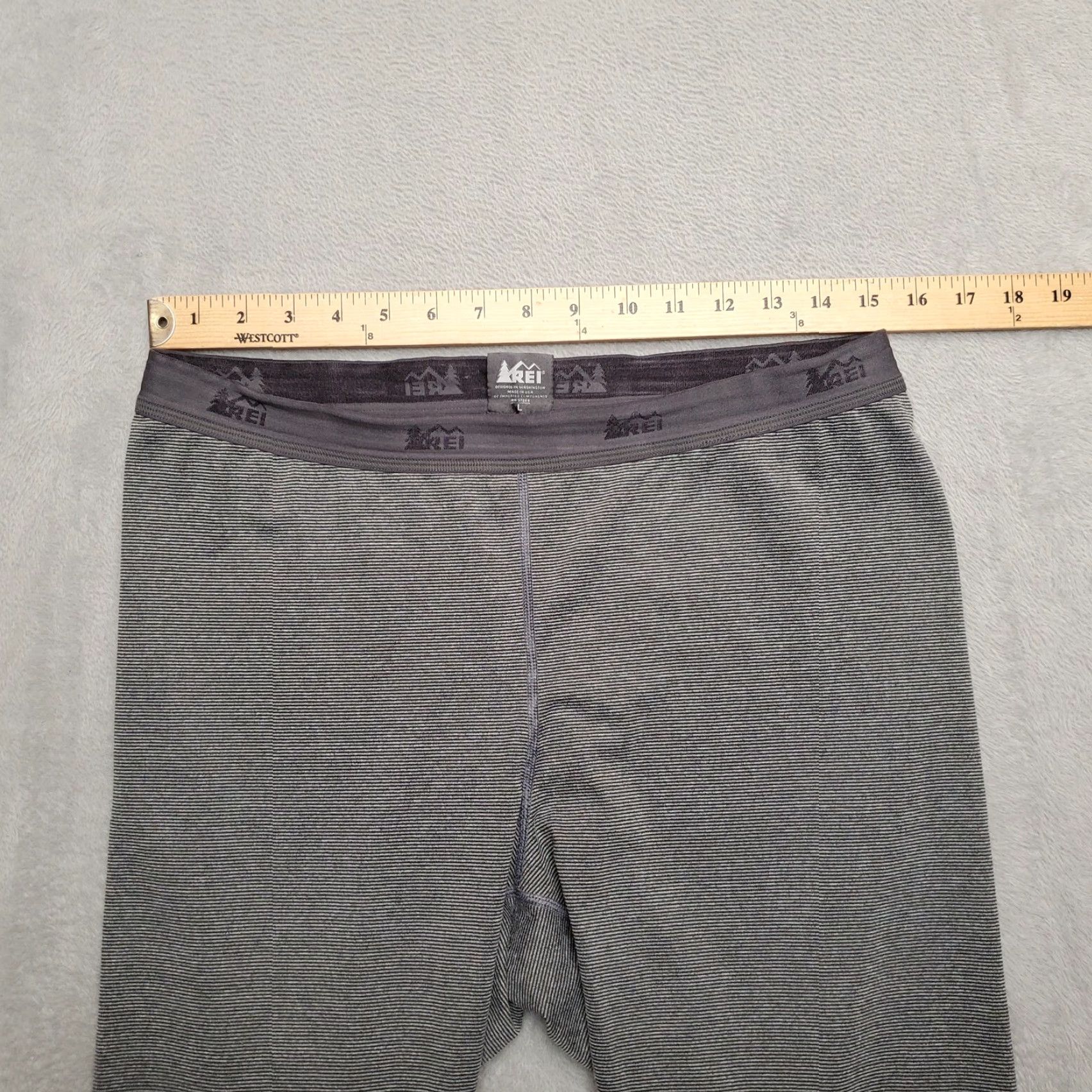 Vintage REI Pants Womens L Gray Lightweight Performance Stretch Sweat Athleisure Size 36" / US 14 / IT 50 - 7 Thumbnail