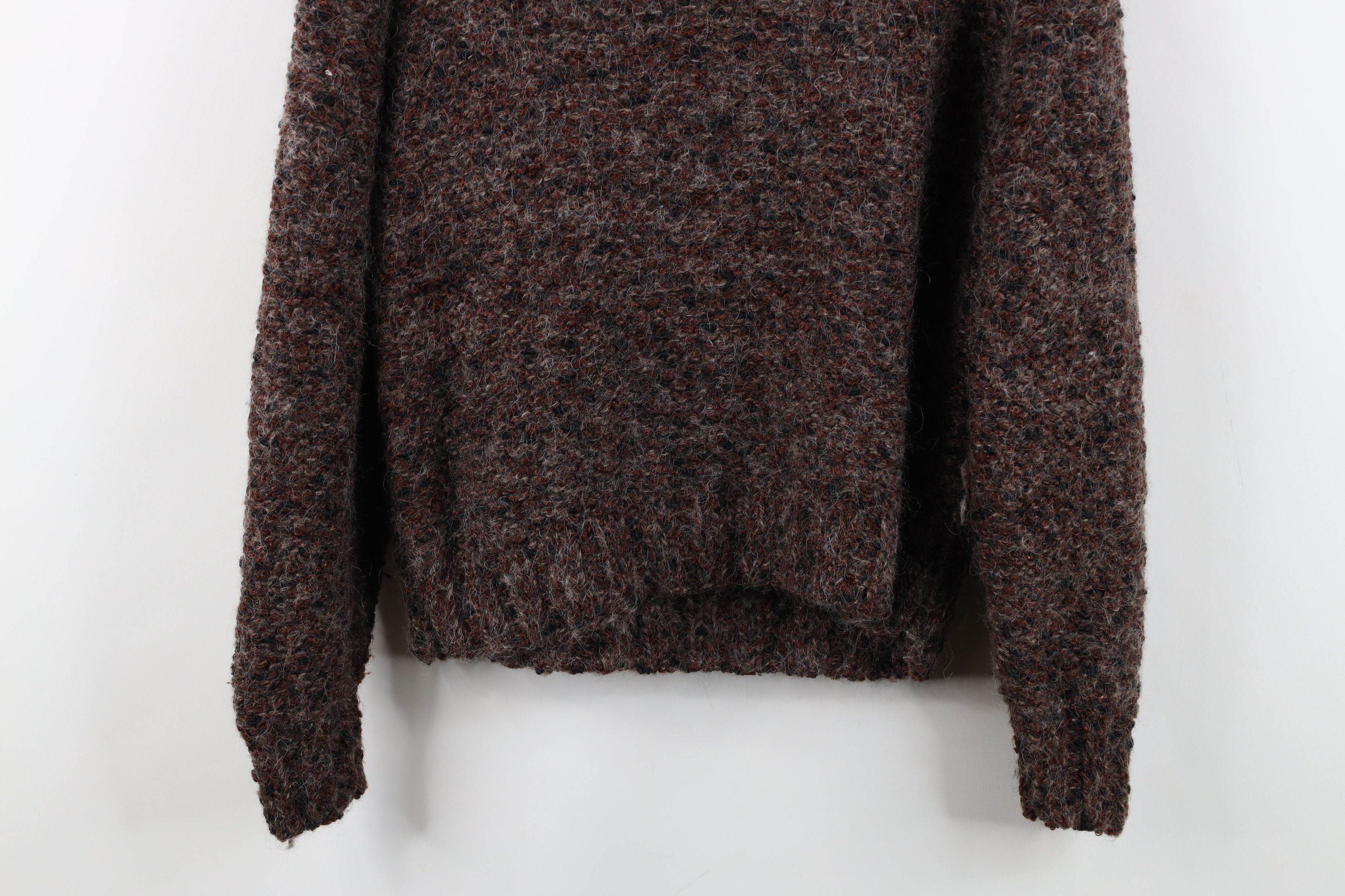 Vintage Vintage 60s Streetwear Mohair Wool Knit Collared Sweater Size S / US 4 / IT 40 - 11 Thumbnail