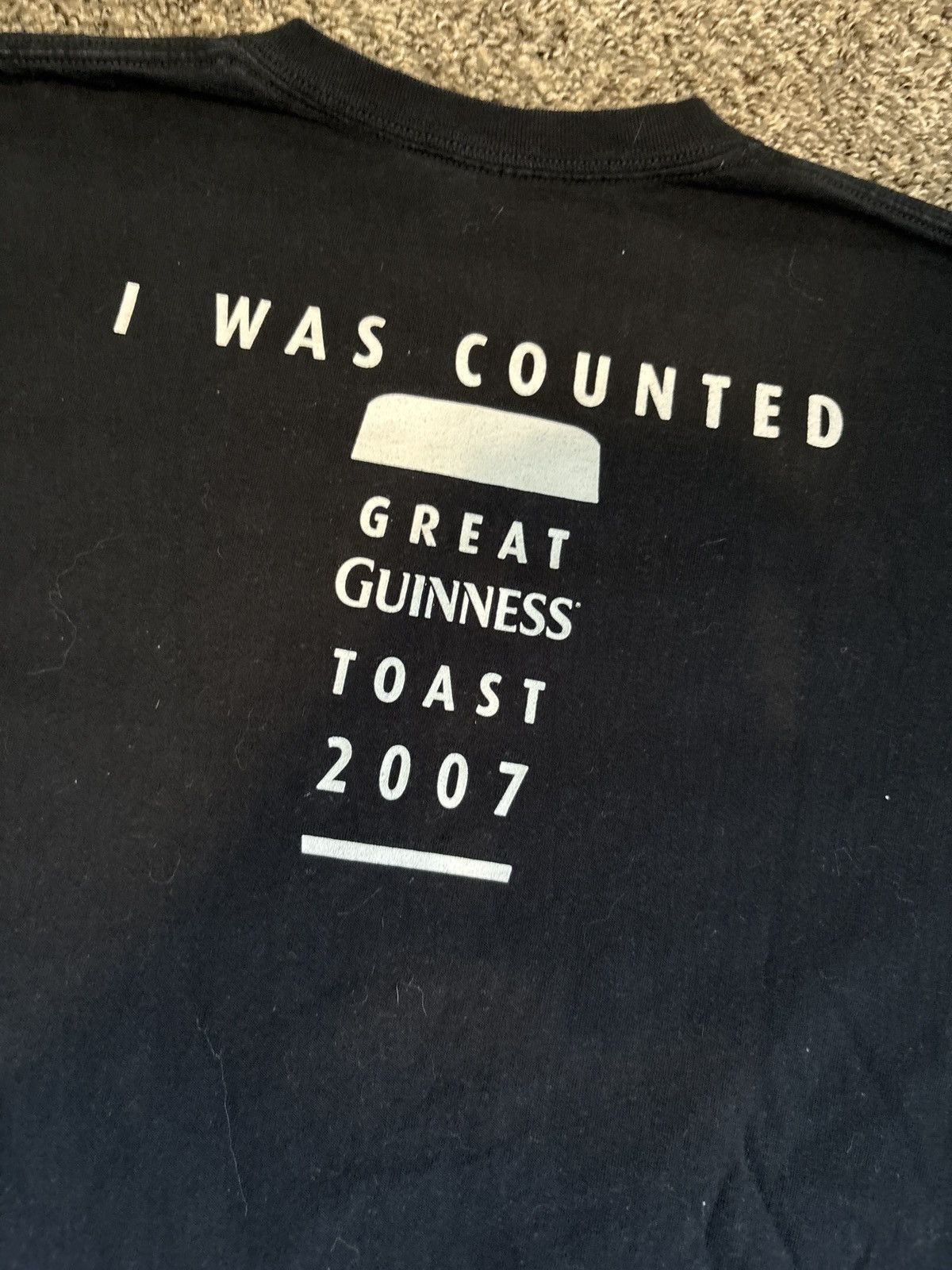 Vintage Guinness 2007 Toast Tee Size US XL / EU 56 / 4 - 4 Thumbnail