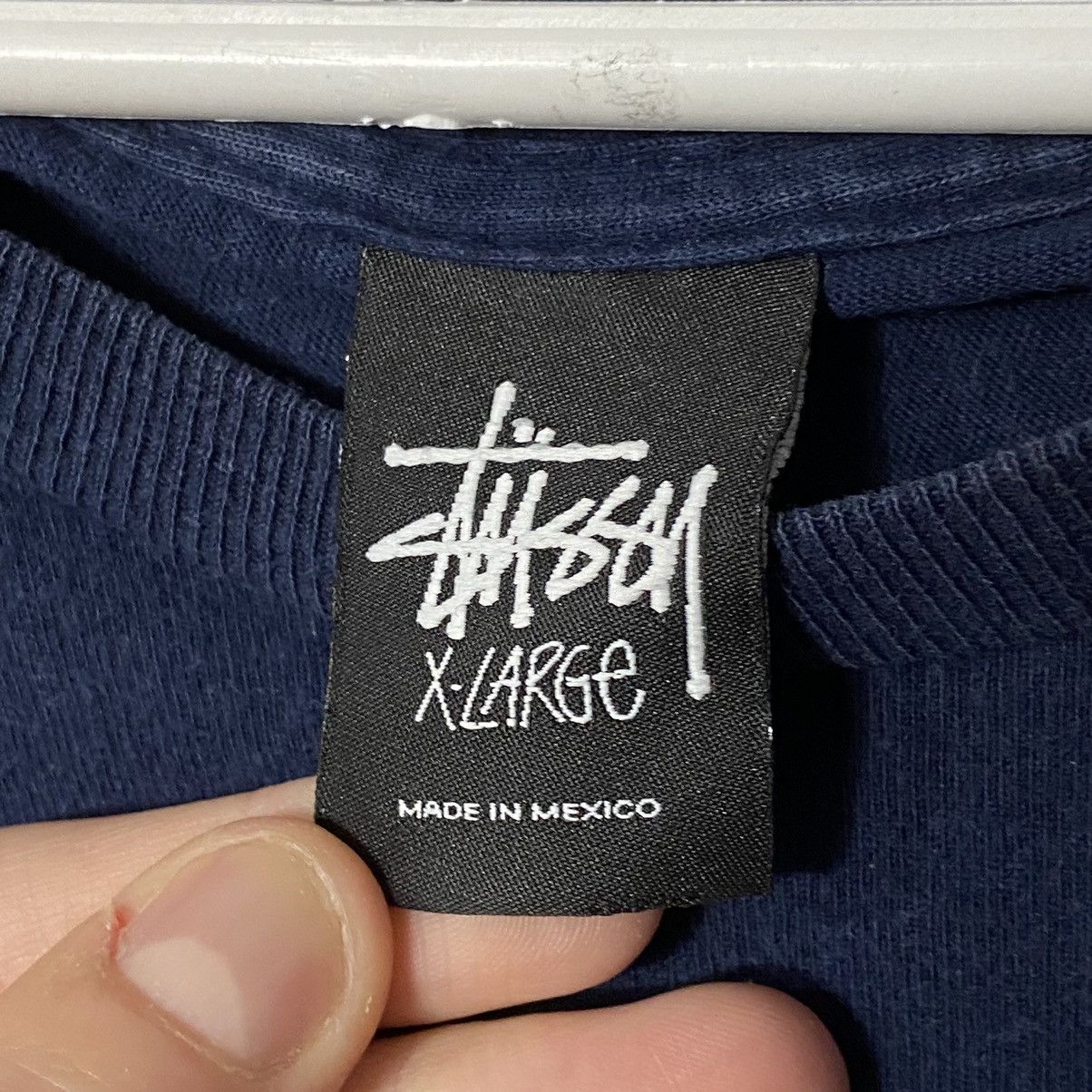 Stussy × Vintage 📌 Vintage Stussy Number 4 T-Shirt Size US XL / EU 56 / 4 - 5 Thumbnail