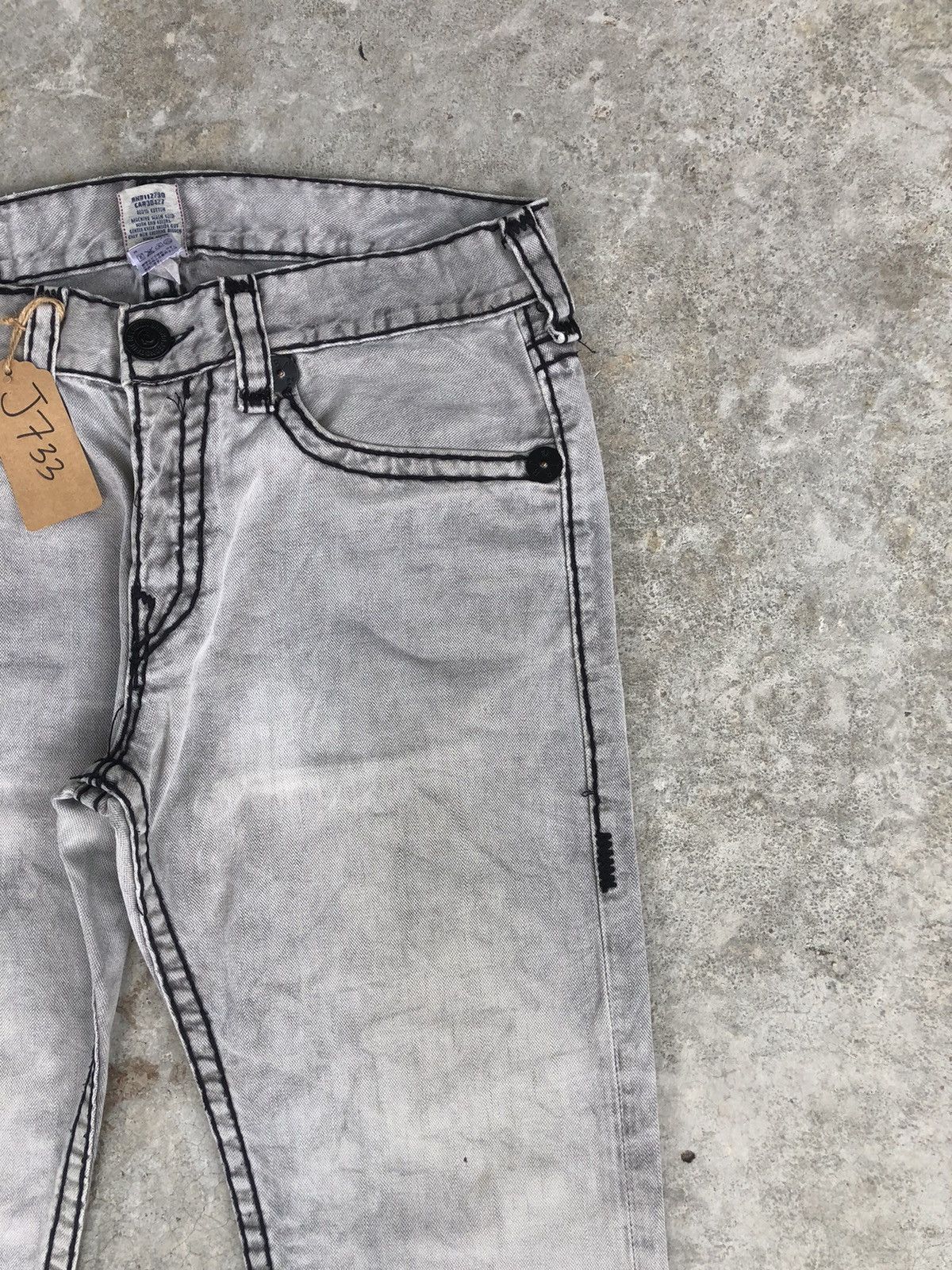 True Religion Vintage True Religion Rocco Super T Distressed Jeans Size US 36 / EU 52 - 5 Thumbnail
