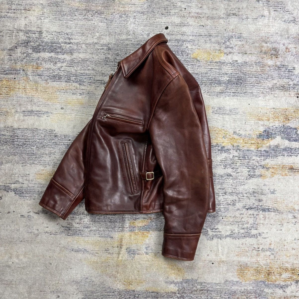 The Real McCoy's B - Mccoy’s single riders leather jacket Size US S / EU 44-46 / 1 - 3 Thumbnail