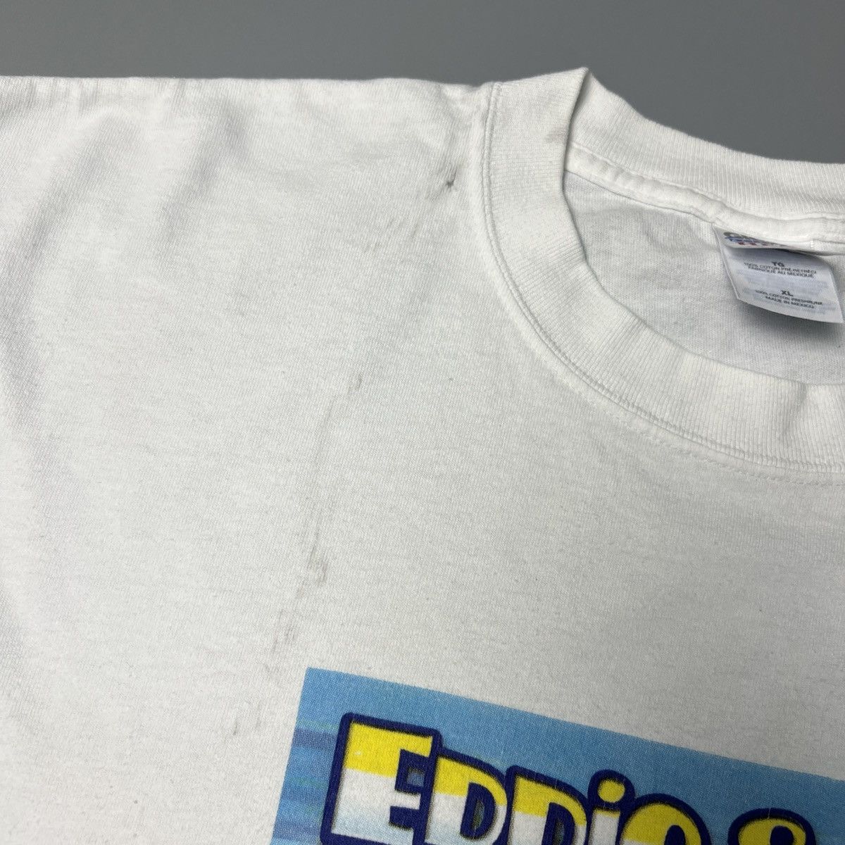 Vintage Vintage 90s B96 Radio Eddie & JoBo Dj Music Band Tees Size US XL / EU 56 / 4 - 8 Thumbnail