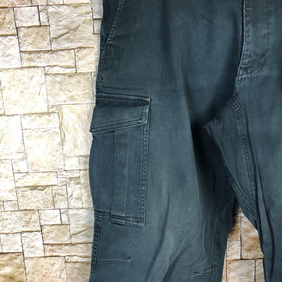 Japanese Brand Japan vintage faded blue Cargo utility Pants #A634 Size US 31 - 10 Thumbnail