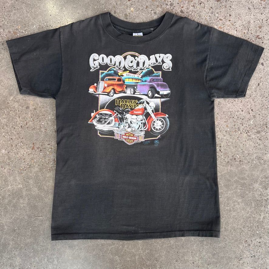 Harley Davidson × Vintage Vintage 1988 3D Emblem Good Ol'Days Harley Davidson Tee Size US L / EU 52-54 / 3 - 3 Thumbnail