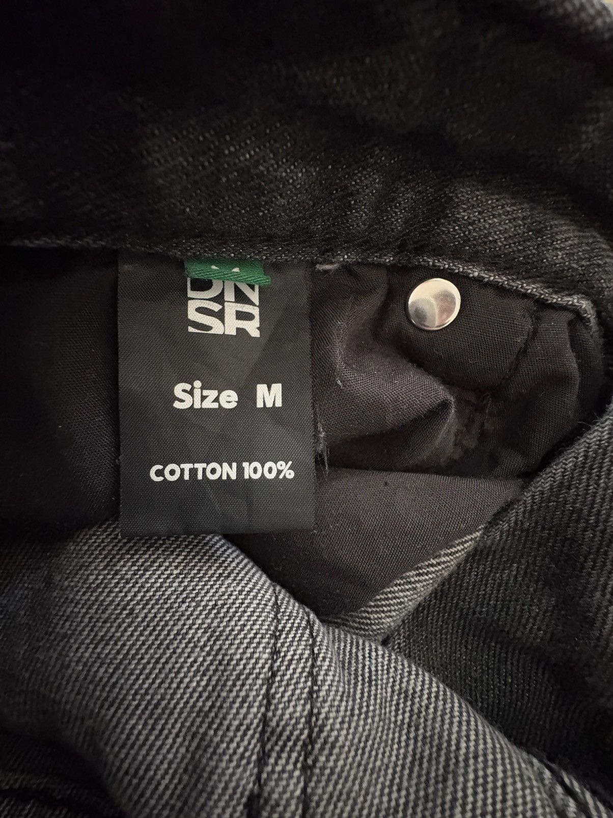 Designer × Vintage Black faded DNSR jeans Size US 30 / EU 46 - 5 Thumbnail