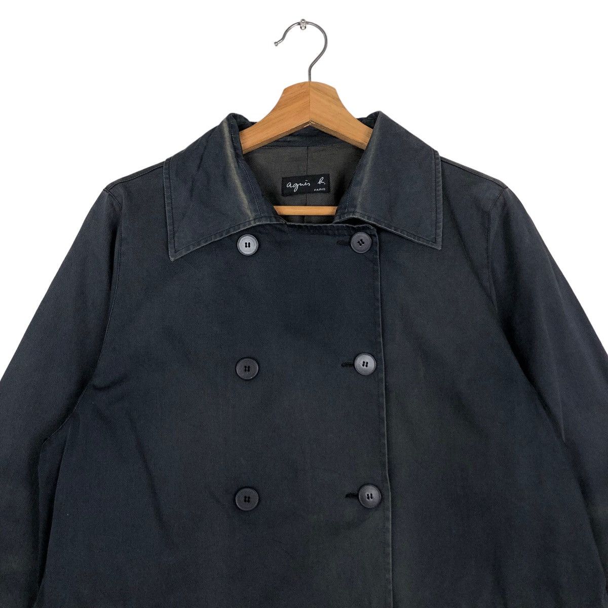 agnes b. 🔥Vintage Chore Jacket Agnes B. Double Breast Issey Miyake Size US M / EU 48-50 / 2 - 3 Thumbnail