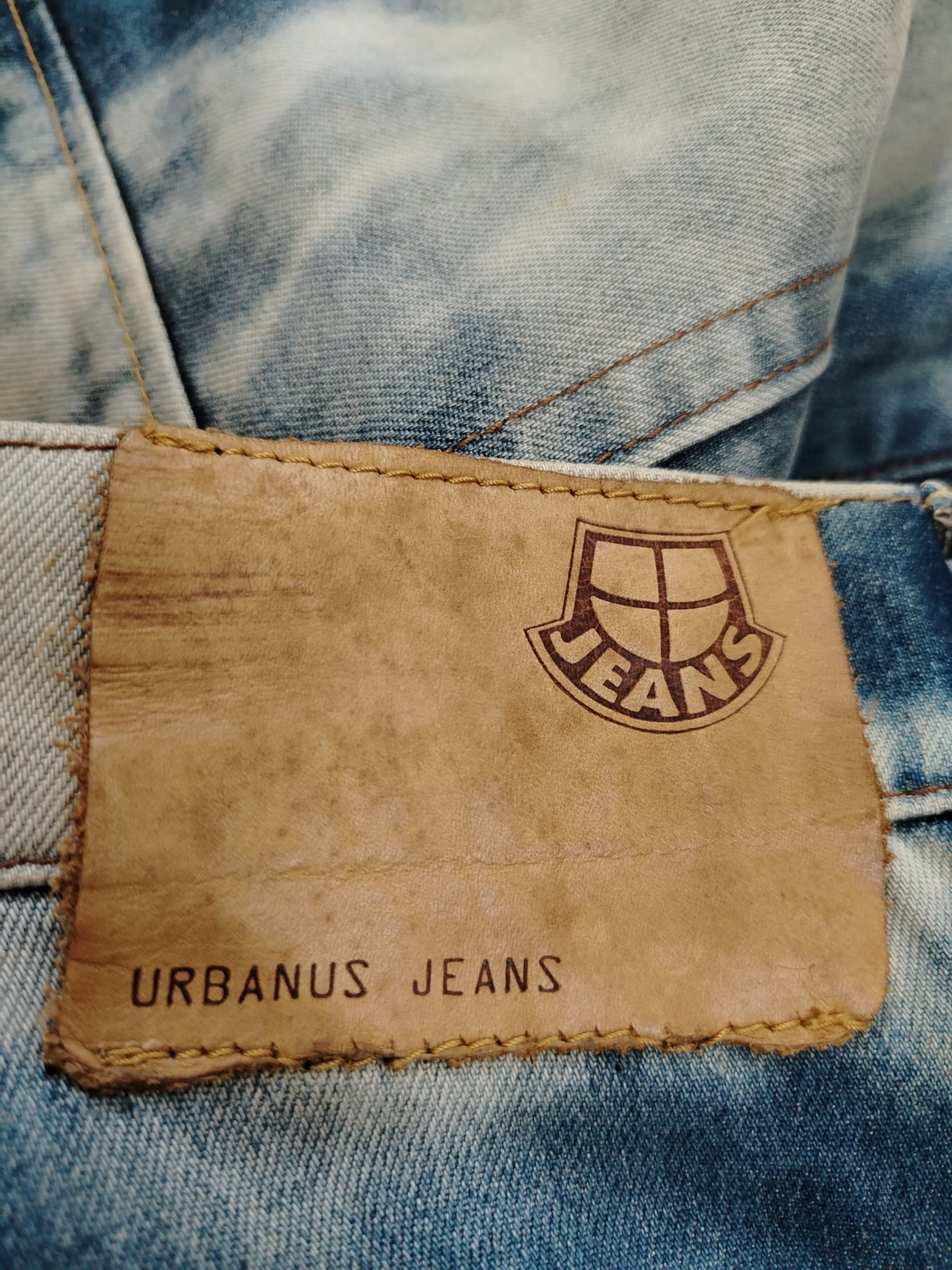 Bleach × Mostly Heard Rarely Seen × Vintage Vintage Urbanus bleach denim biker Size US 32 / EU 48 - 5 Thumbnail