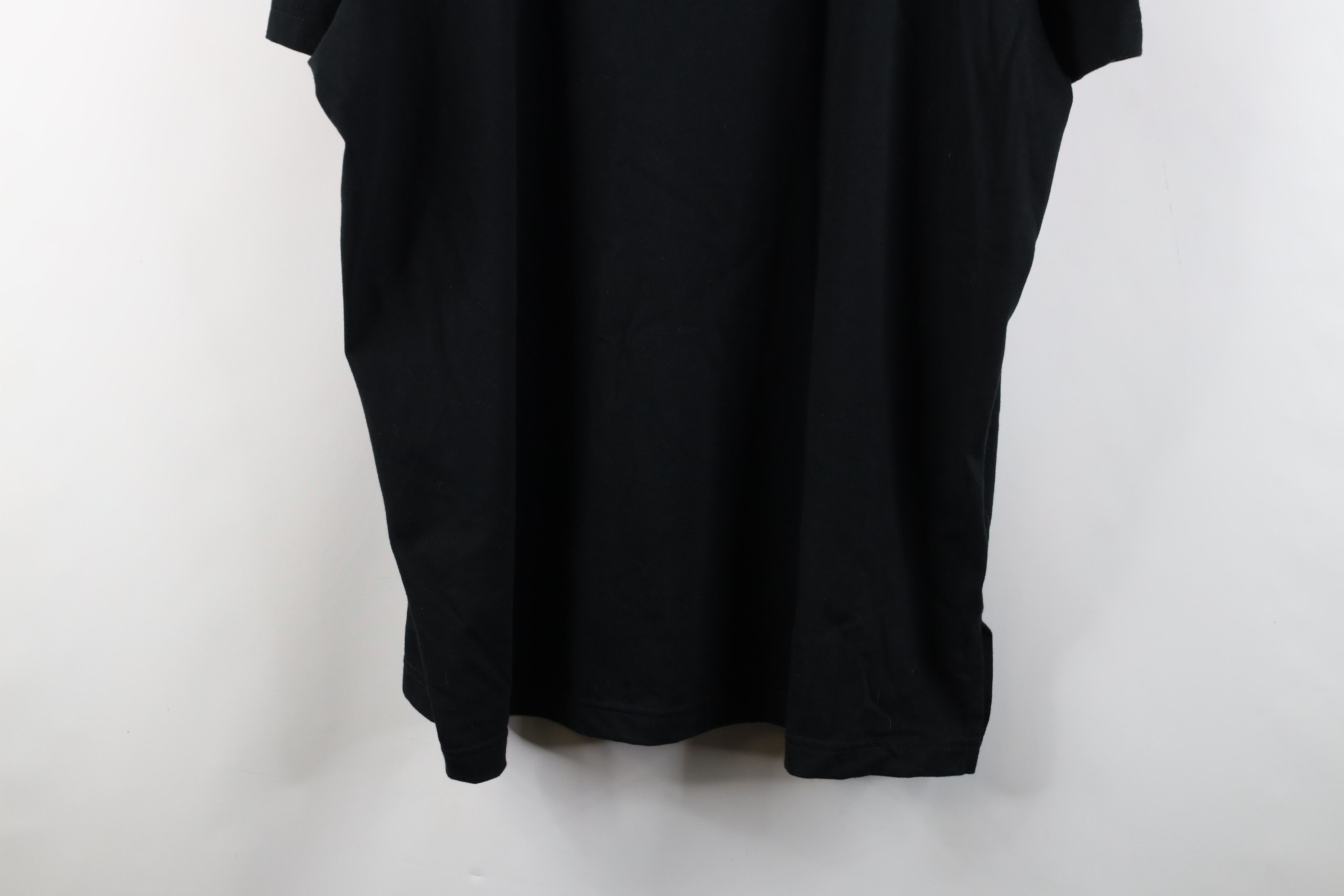 Vintage Vintage 90s Streetwear Short Sleeve T-Shirt Black Cotton USA Size XXL / US 16-18 / IT 52-54 - 3 Thumbnail