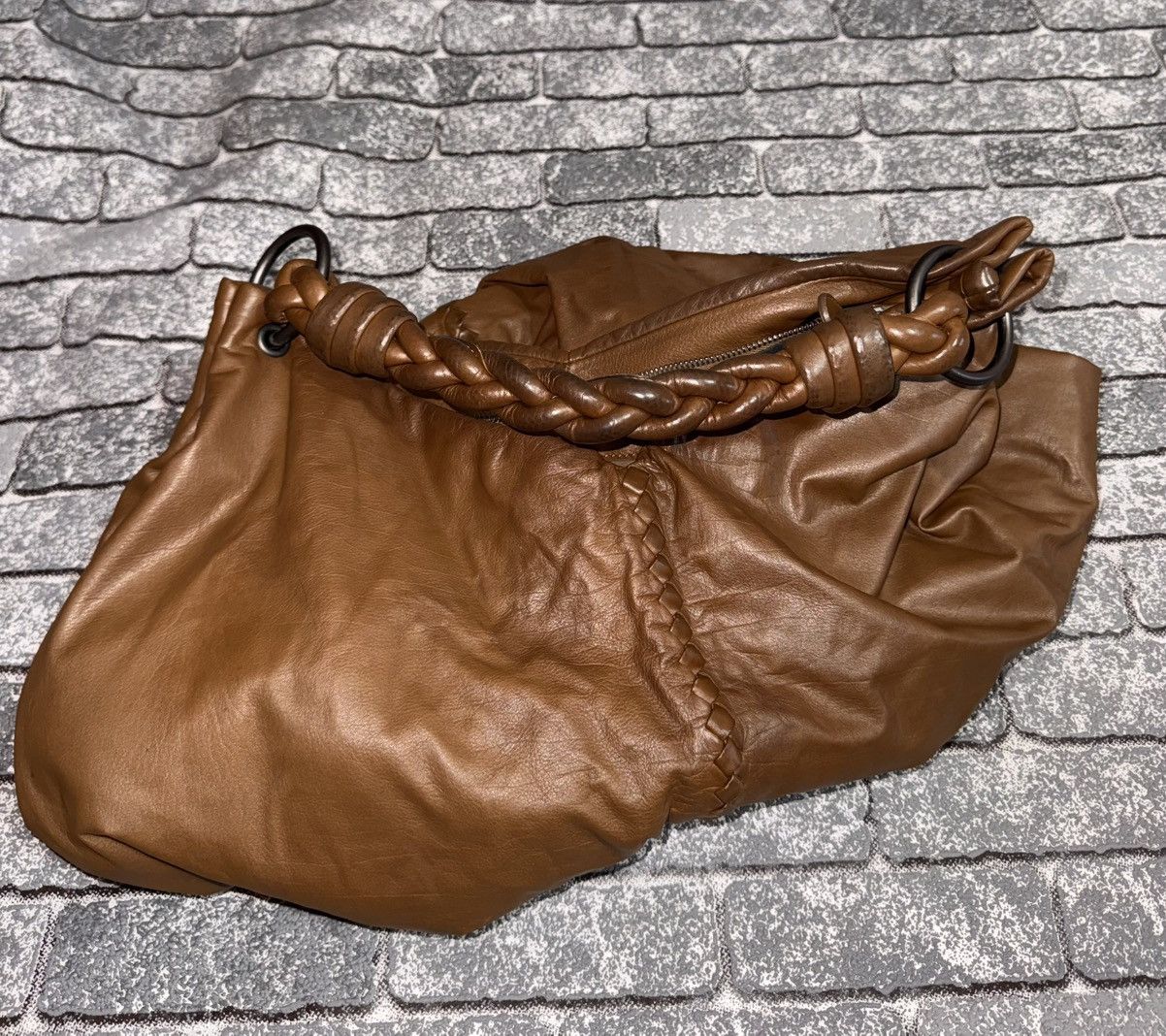 Bottega Veneta Bottega Veneta Intrecciato Hobo Bag Size ONE SIZE - 1 Thumbnail