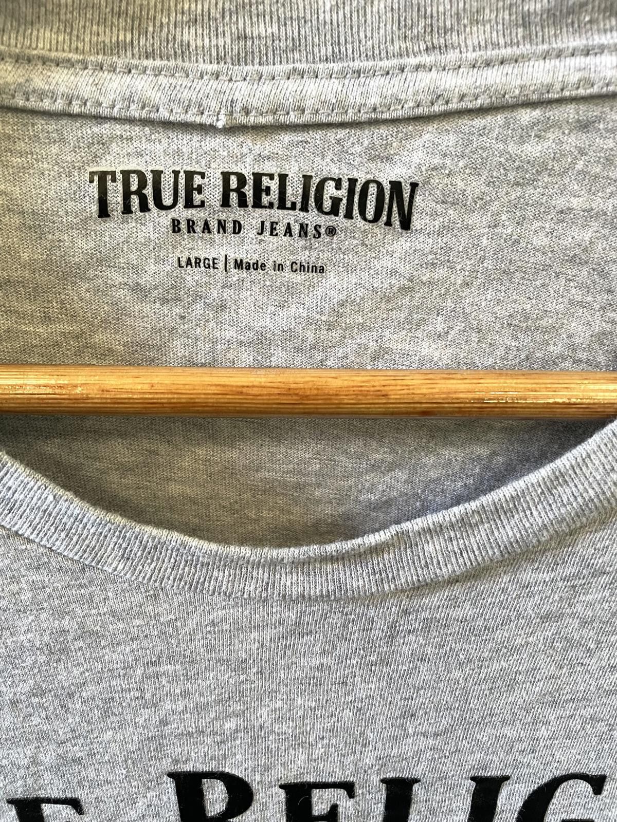 True Religion True Religion Grey Graphic World Tour T-Shirt Size US L / EU 52-54 / 3 - 4 Thumbnail