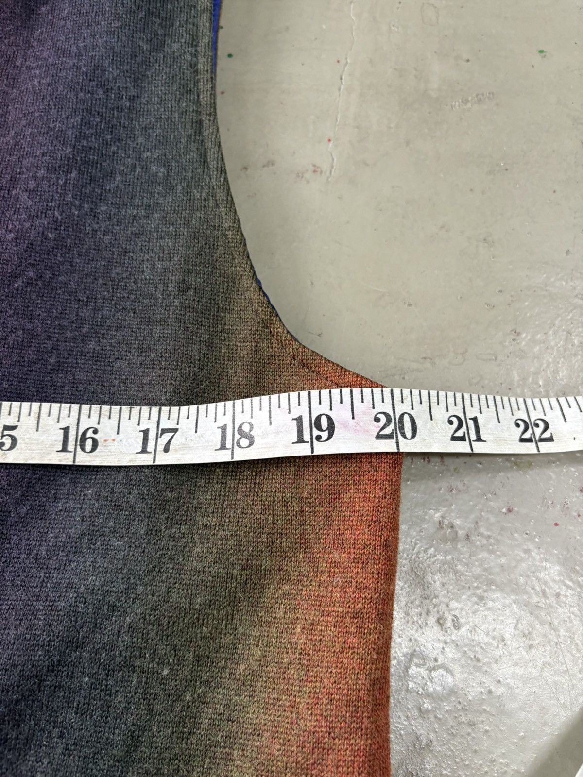 Vintage Vintage 80’s Wool Vest Rainbow Size US M / EU 48-50 / 2 - 6 Thumbnail