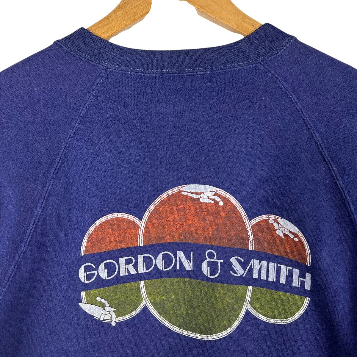 Vintage Vintage Gordon & Smith Big Logo Sweatshirt Size US XS / EU 42 / 0 - 6 Thumbnail