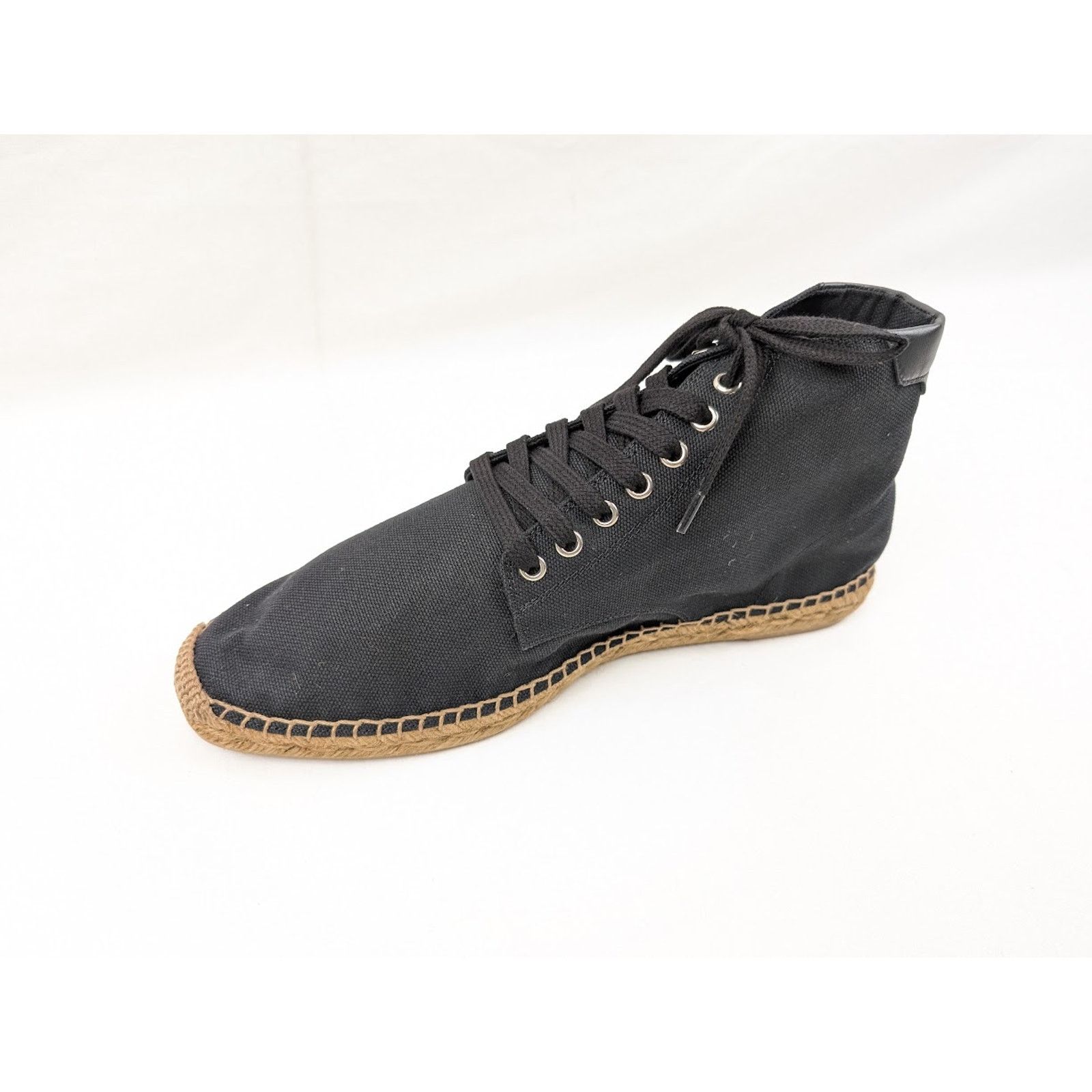 Saint Laurent Paris o1rshd1 Damon High-Top Sneakers in Nero Size US 12 / EU 45 - 8 Thumbnail