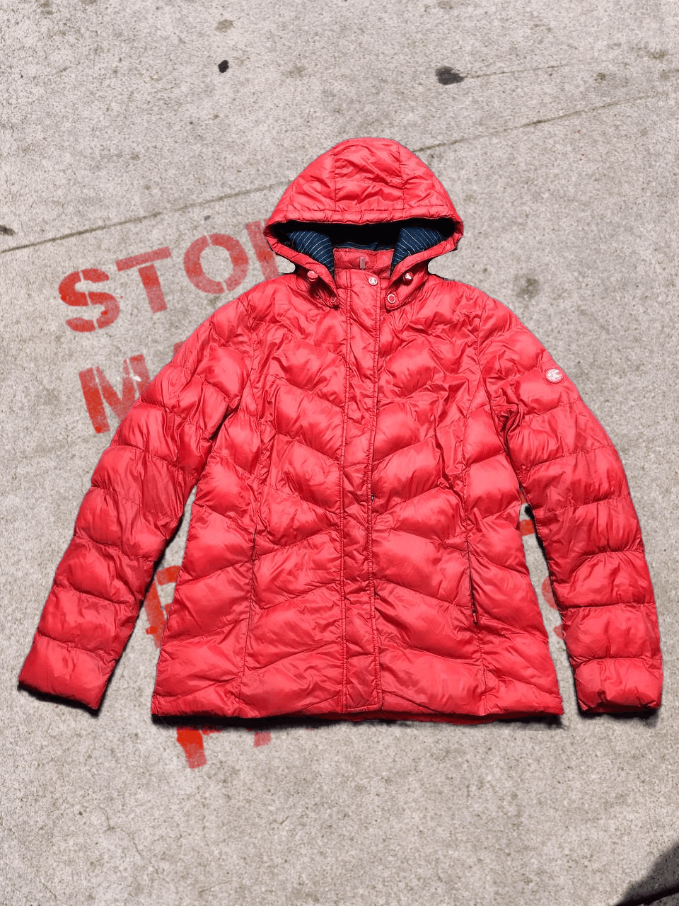 Barbour Zip Jacket Women Red Logo Barbour Streetwear Size L / US 10 / IT 46 - 1 Thumbnail