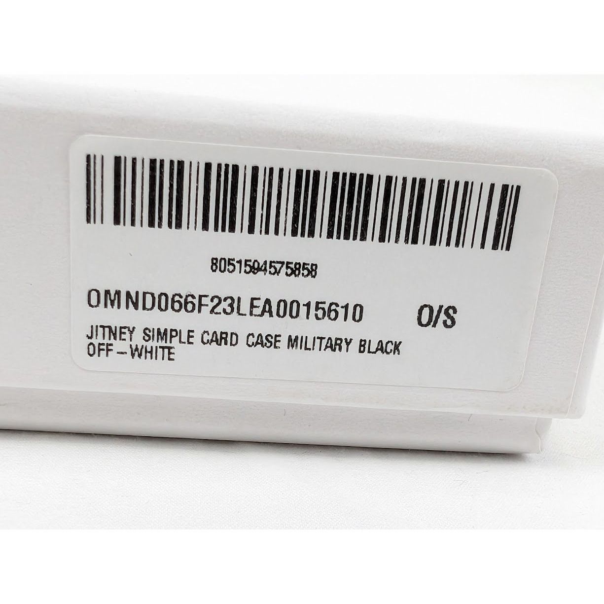 Off-White o1rshd1 Q: 2 / Size: OS / Jitney Simple Card Case Size ONE SIZE - 12 Thumbnail