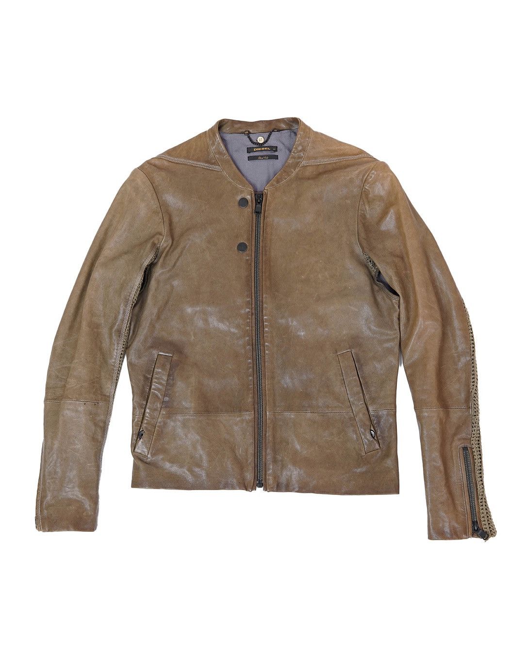 Diesel Diesel Leather Mens Jacket Size US M / EU 48-50 / 2 - 1 Thumbnail