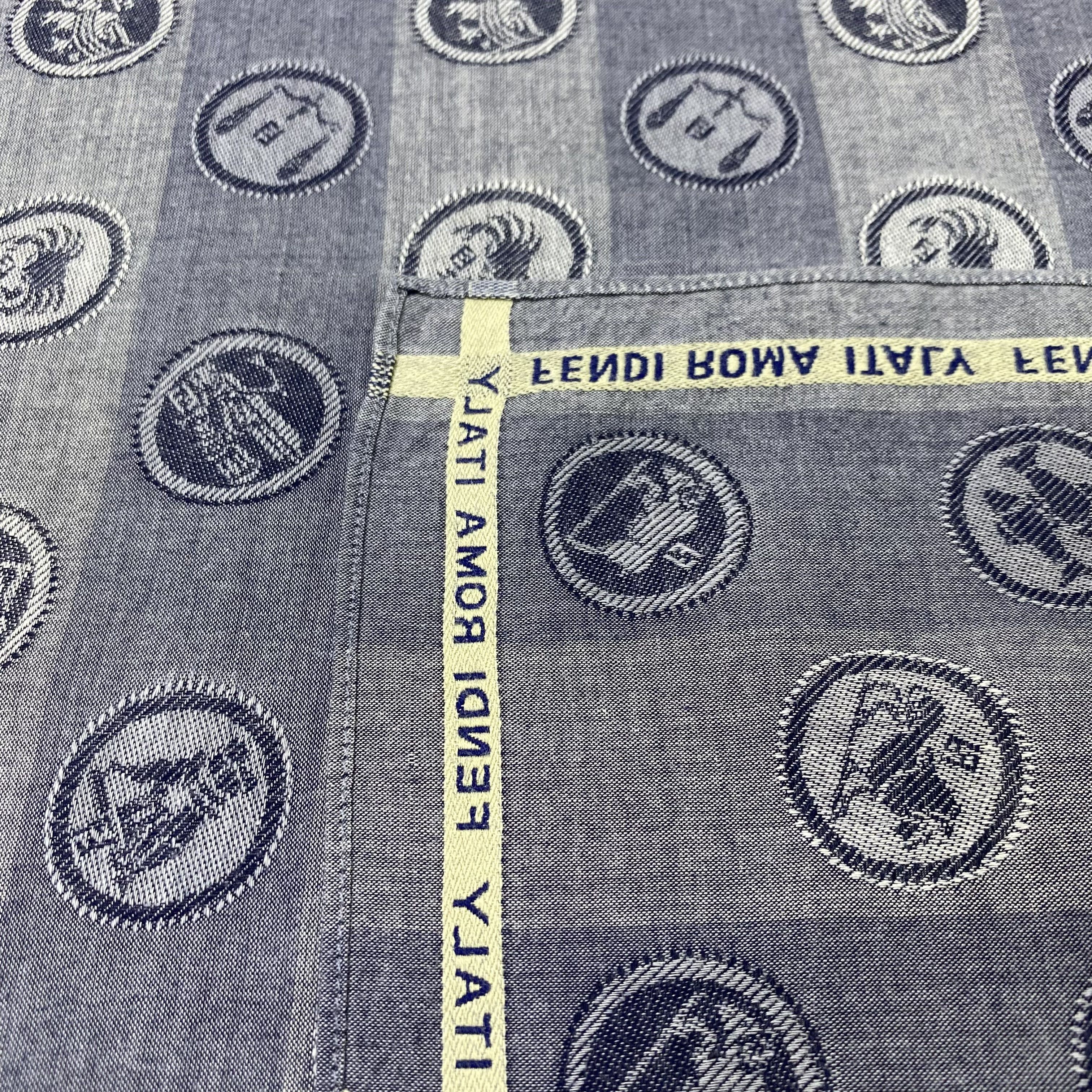 Fendi Fendi Handkerchief Neckerchief Bandana-B2047 Size ONE SIZE - 6 Thumbnail