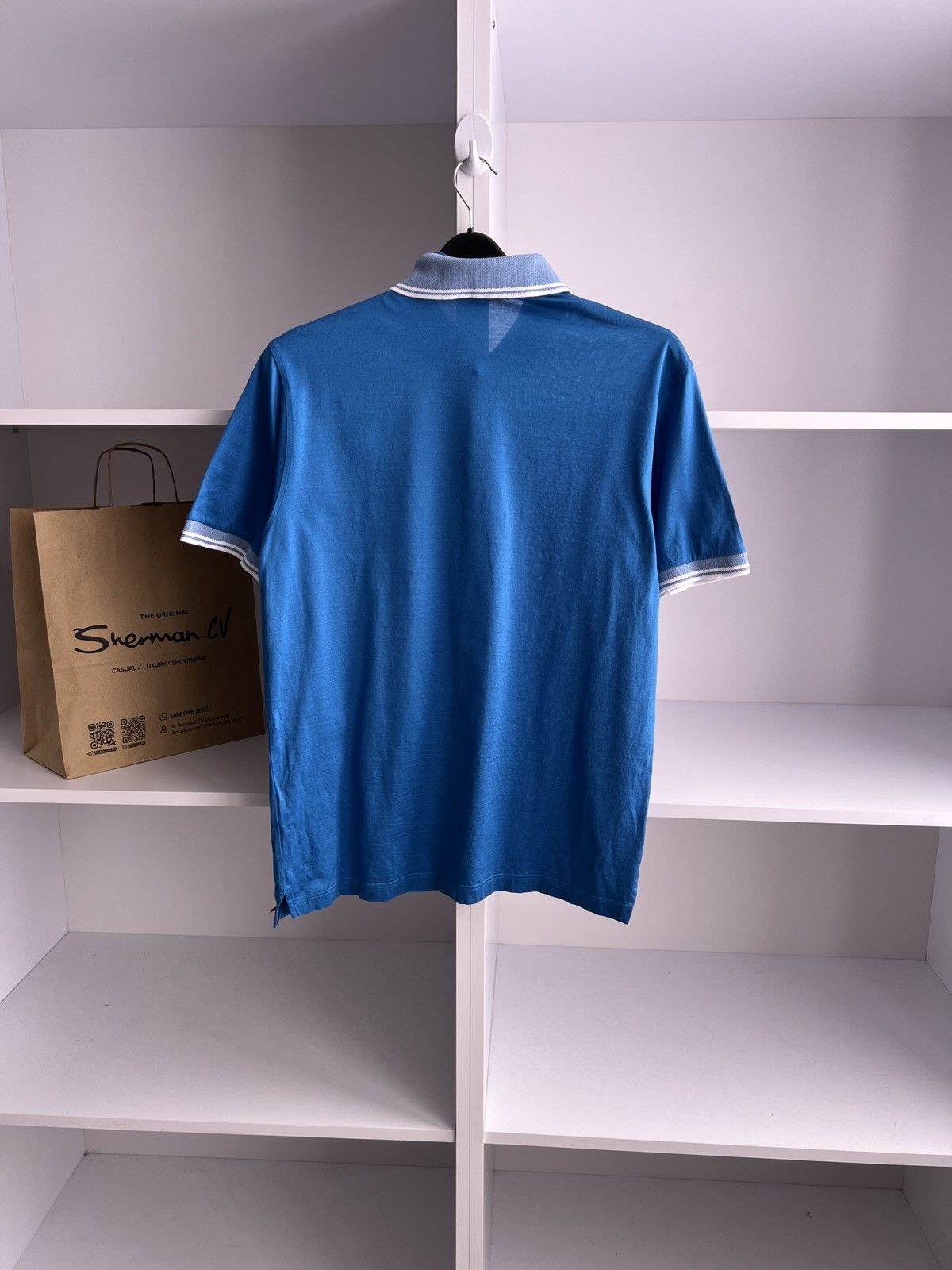 Gran Sasso × Vintage Vintage Gran Sasso Luxury old money style polo Size US L / EU 52-54 / 3 - 10 Thumbnail