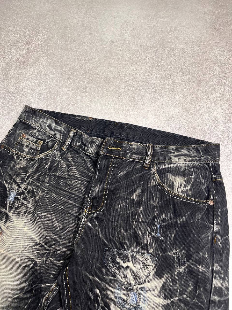 Affliction × Japanese Brand × Vintage Vintage Avantgarde Baggy Japanese Hysteric Baggy Jeans Y2K Size US 32 / EU 48 - 6 Thumbnail