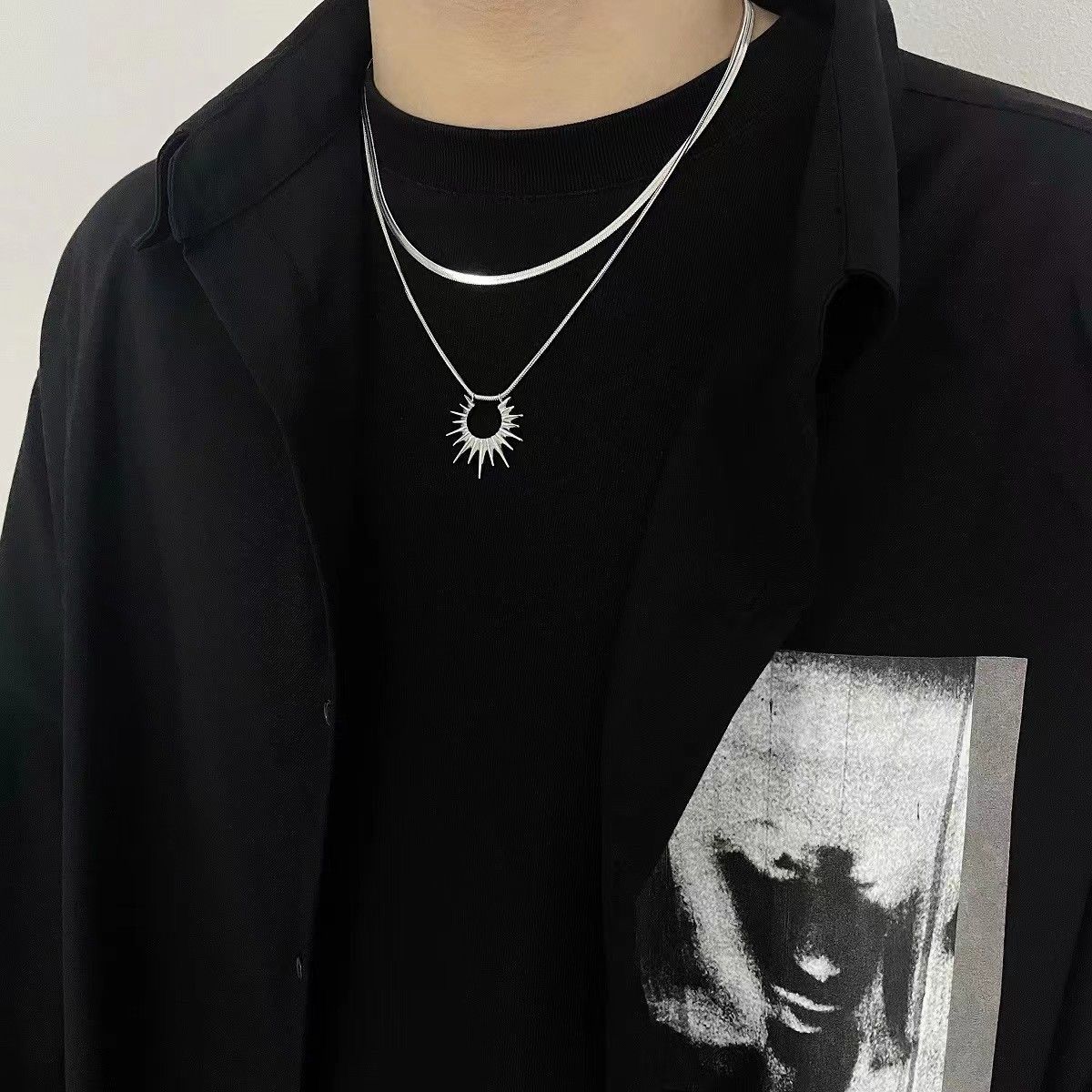Japanese Brand × Vintage Retro punk necklace Size ONE SIZE - 1 Thumbnail