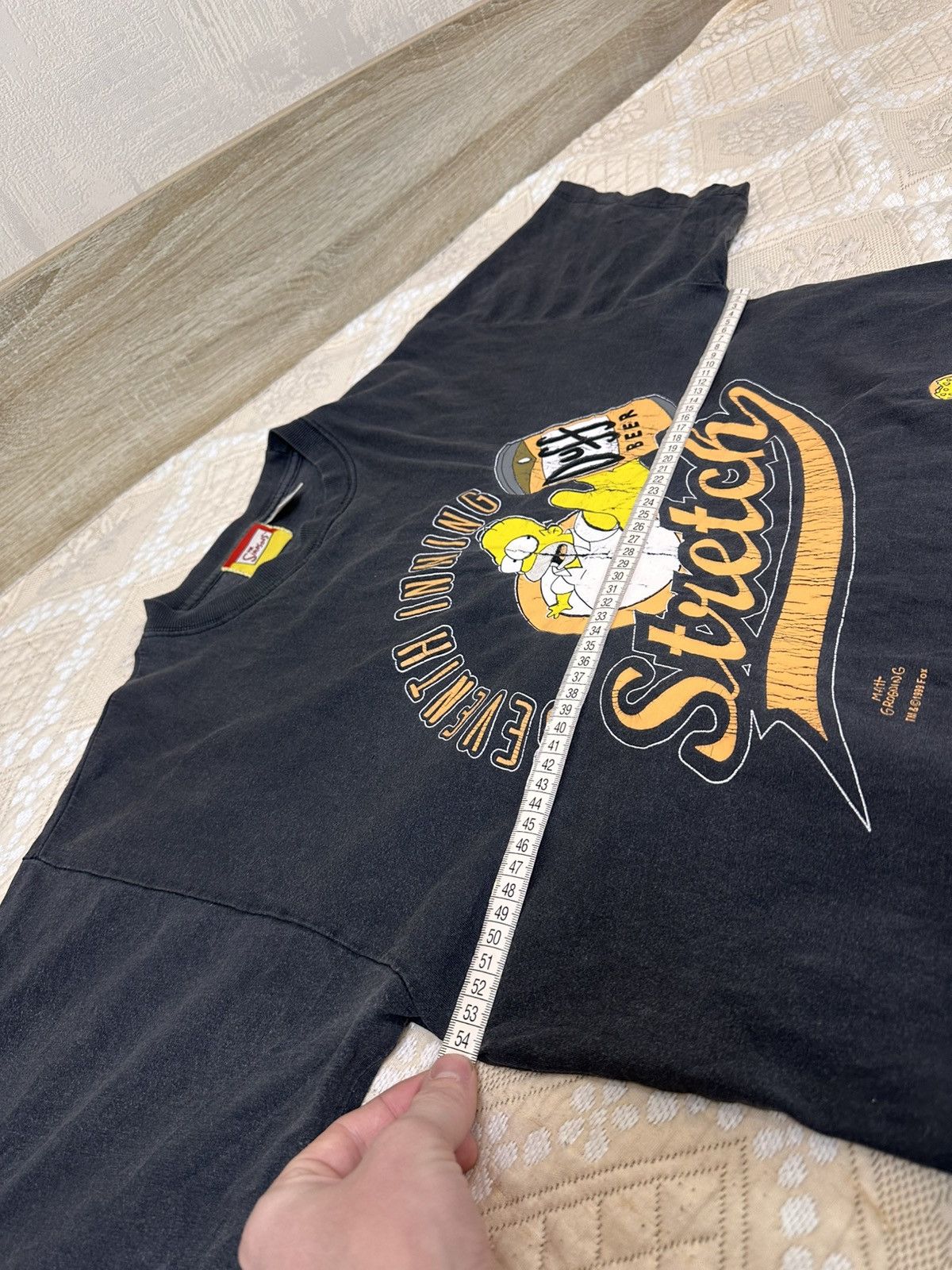The Simpsons 🔥 The Simpsons 1999 Homer Duff Beer Vintage Cartoon T Shirt Size US M / EU 48-50 / 2 - 11 Thumbnail