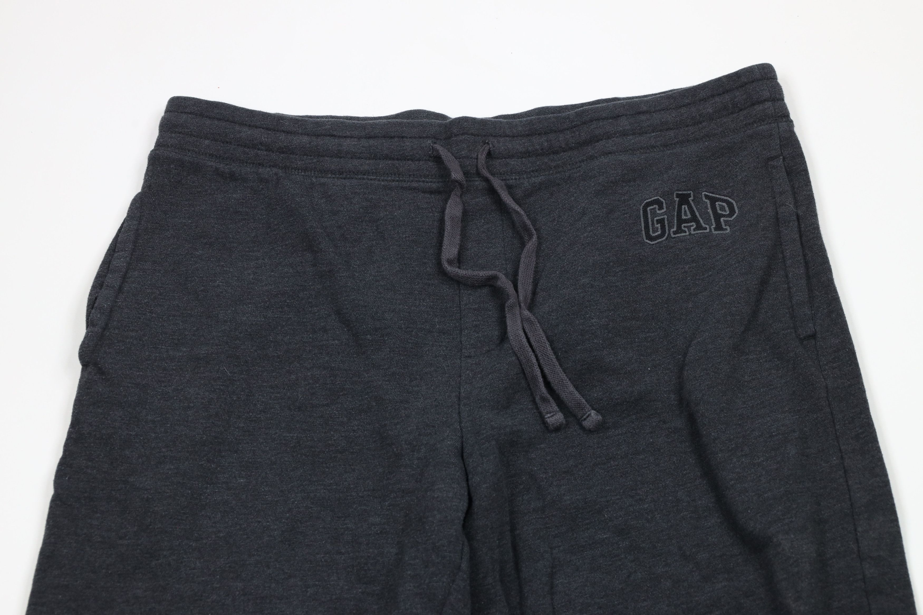 Gap × Vintage Vintage Gap Block Letter Cuffed Sweatpants Joggers Gray Size US 38 / EU 54 - 2 Thumbnail