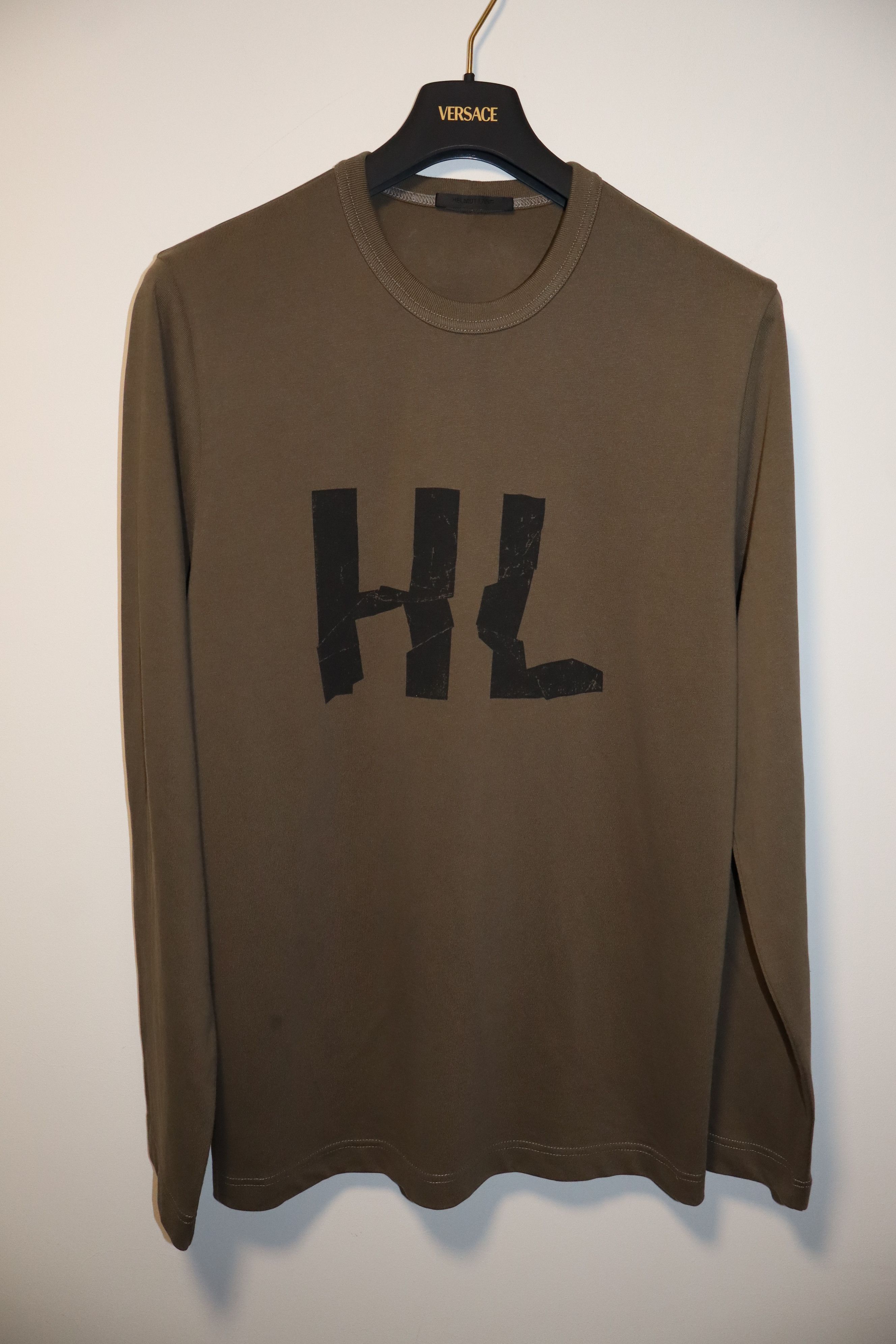 Helmut Lang Wrap logo longsleeve t-shirt Size US M / EU 48-50 / 2 - 1 Thumbnail