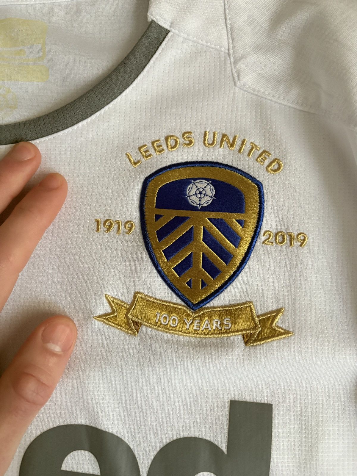 Kappa Leeds United 2019 2020 Home Century Football Jersey Kappa Size US XL / EU 56 / 4 - 3 Thumbnail